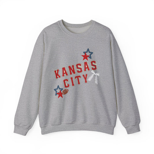 Kansas City Sports Sweatshirt, Unisex Crewneck, Casual Athleisure, Game Day Gear, Cozy Gift for Fans