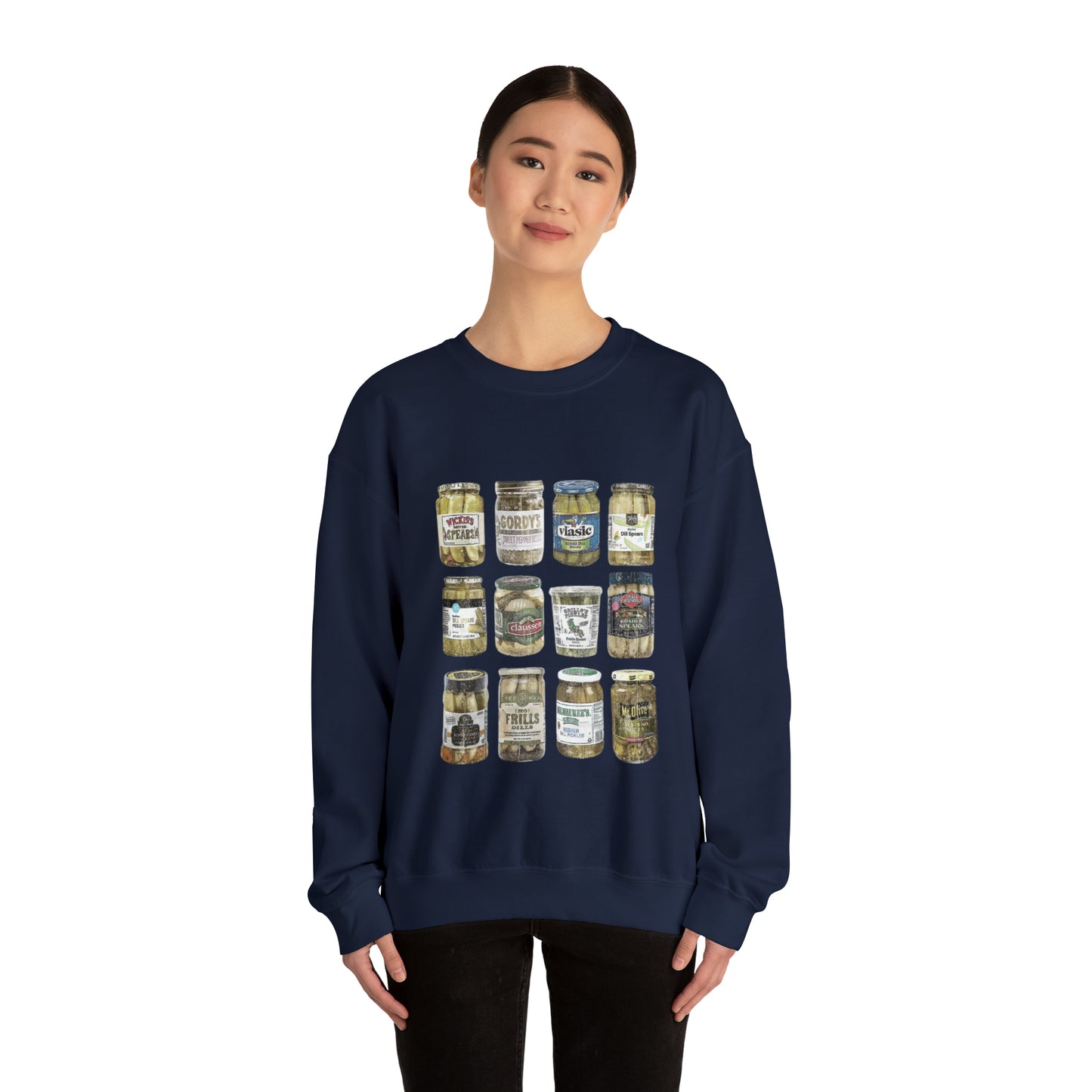 Pickle Jars Unisex Heavy Blend Crewneck Sweatshirt