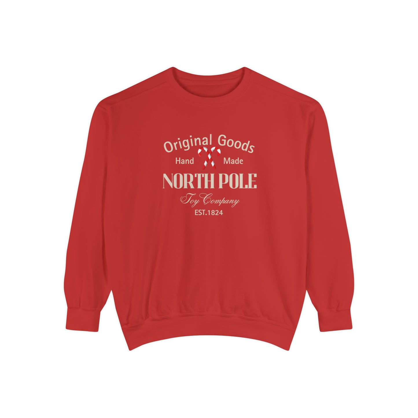 North Pole Unisex Garment-Dyed Sweatshirt
