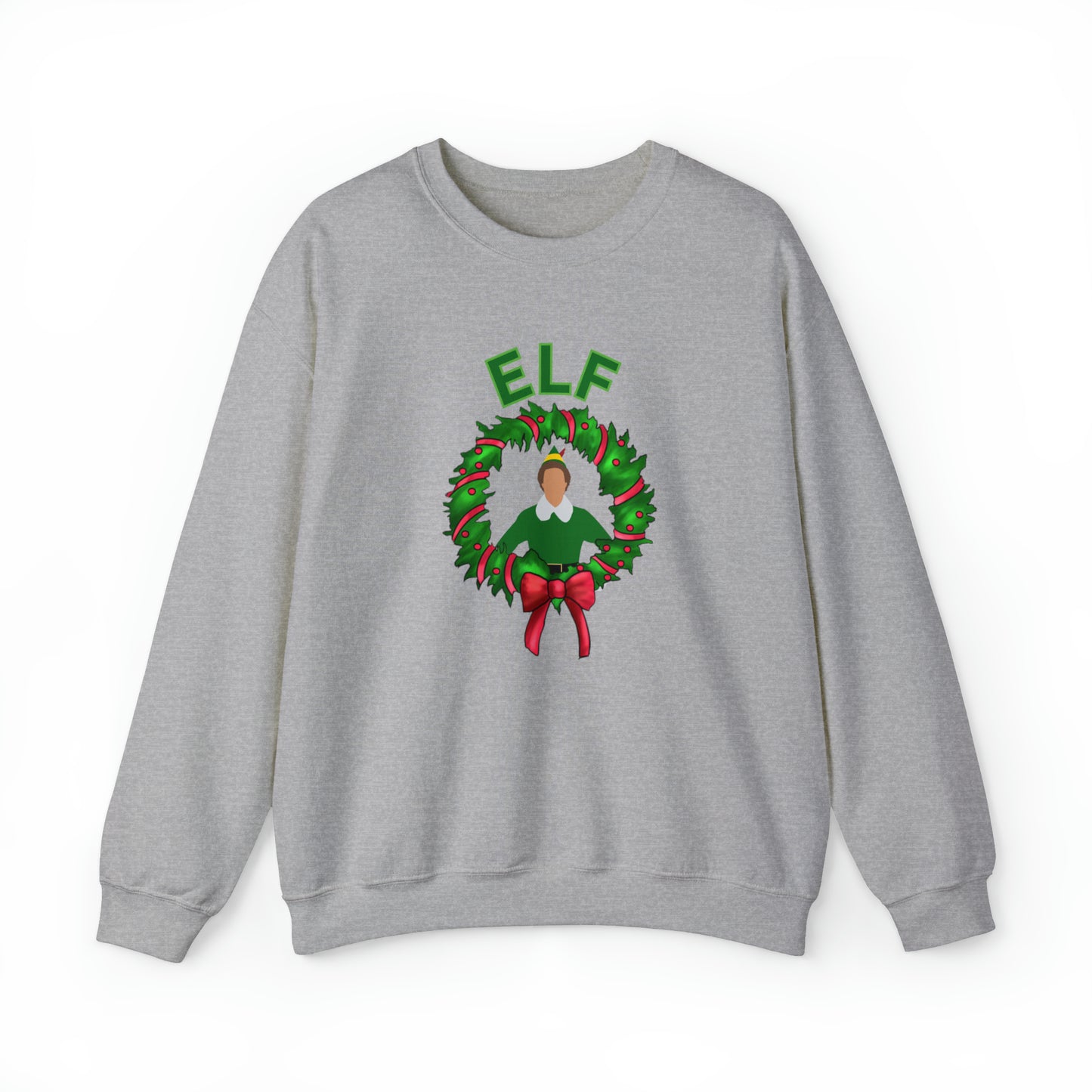 Buddy Elf Christmas Unisex Heavy Blend Crewneck Sweatshirt