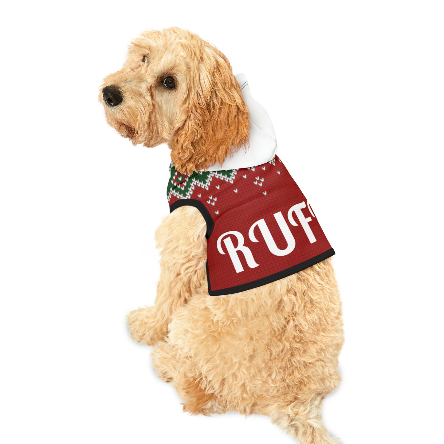Ruff Christmas Pet Hoodie