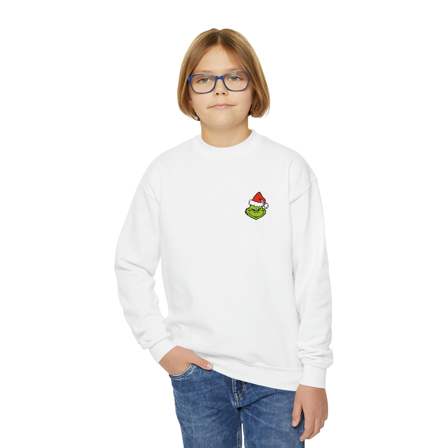 In My Grinch Era Youth Crewneck Sweatshirt