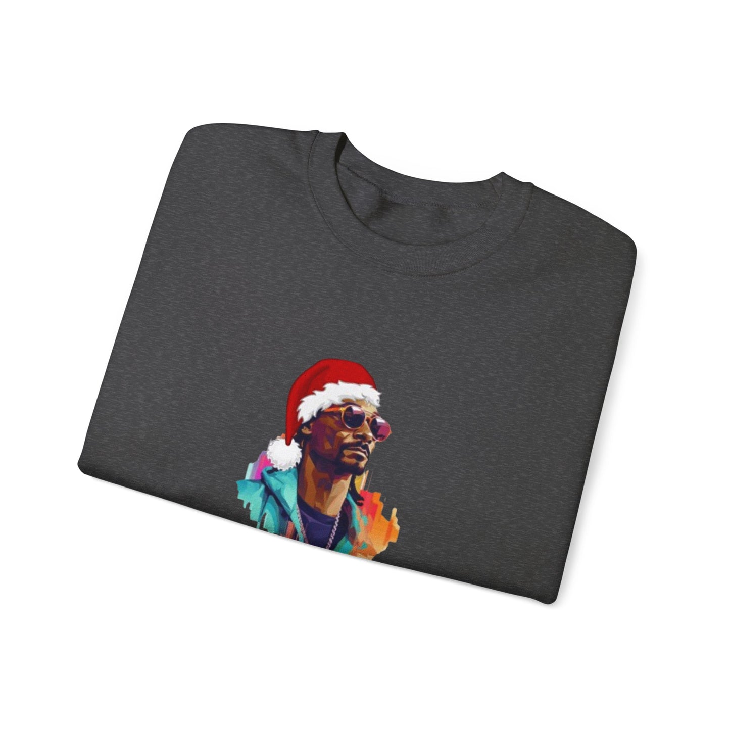 Snoop Dog Christmas Unisex Heavy Blend Crewneck Sweatshirt