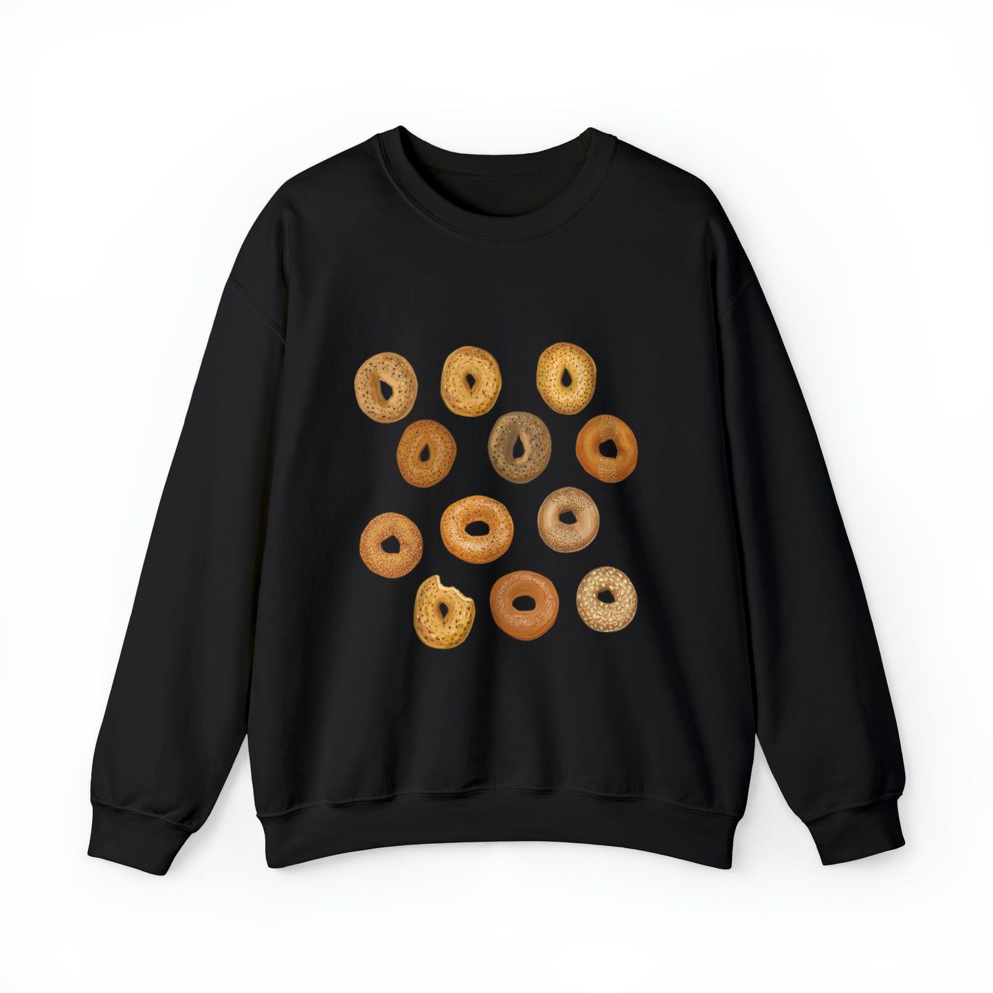 Bagels Unisex Heavy Blend Crewneck Sweatshirt