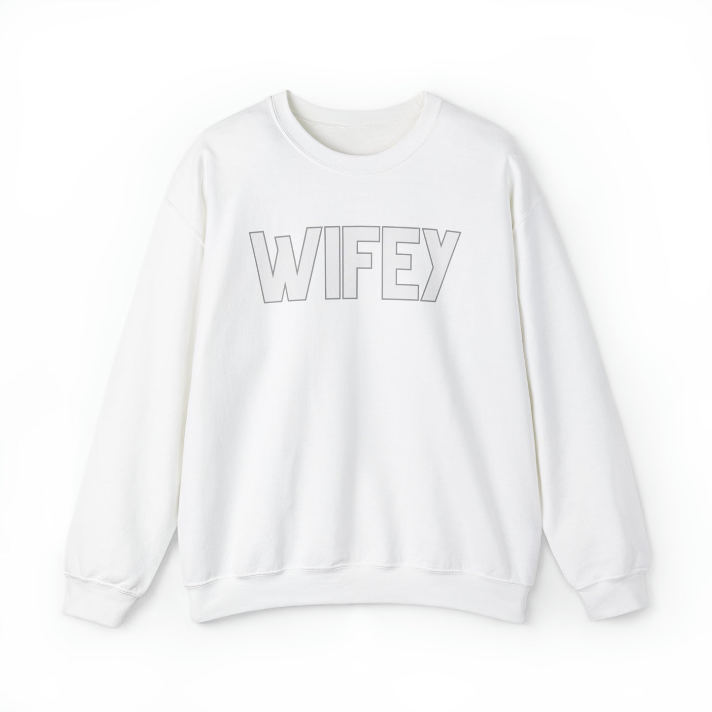 Wifey Unisex Heavy Blend Crewneck Sweatshirt