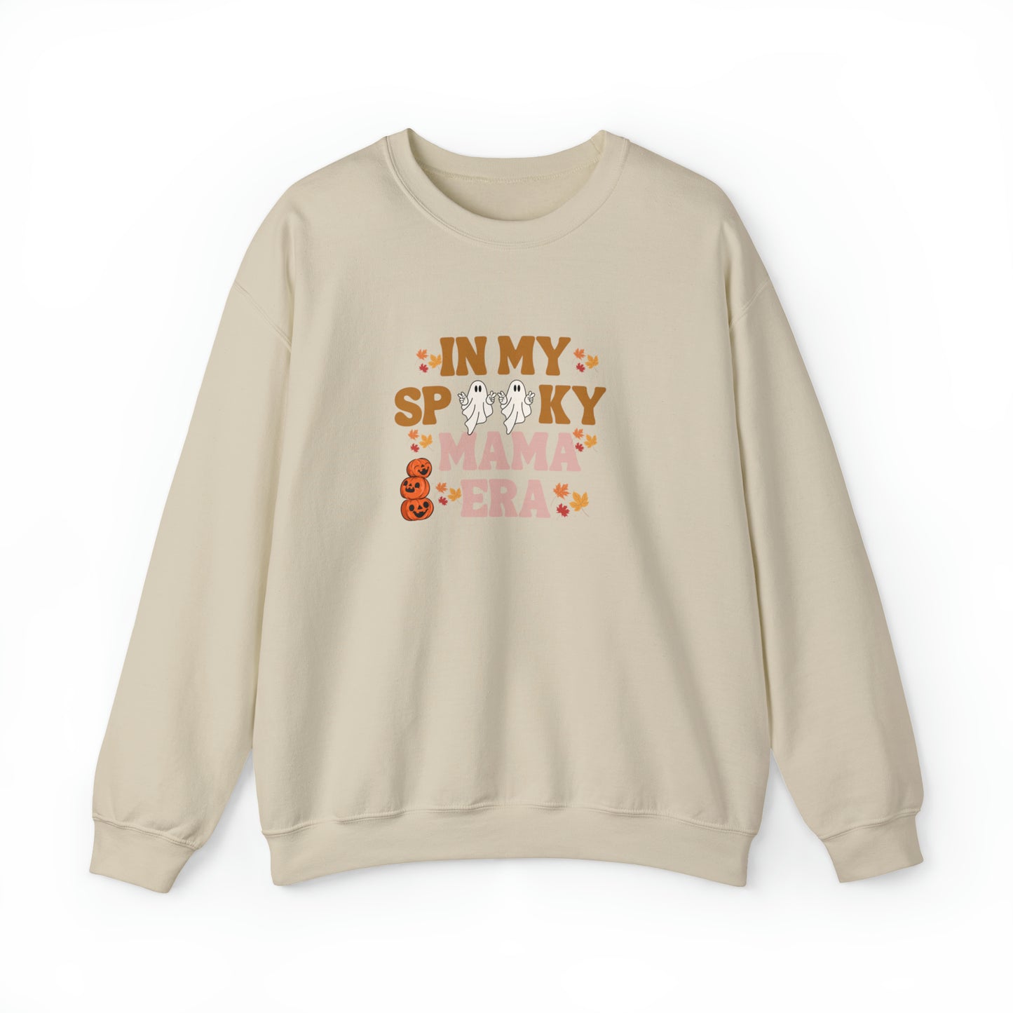 In My Spooky Mama Era Unisex Heavy Blend Crewneck Sweatshirt