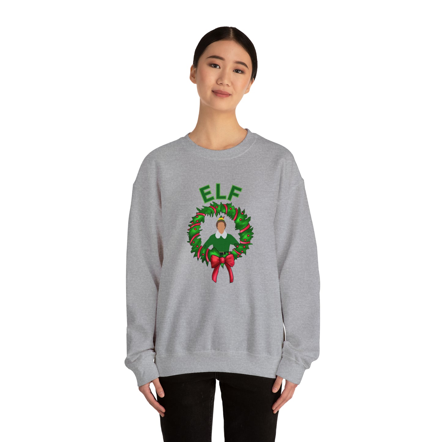 Buddy Elf Christmas Unisex Heavy Blend Crewneck Sweatshirt