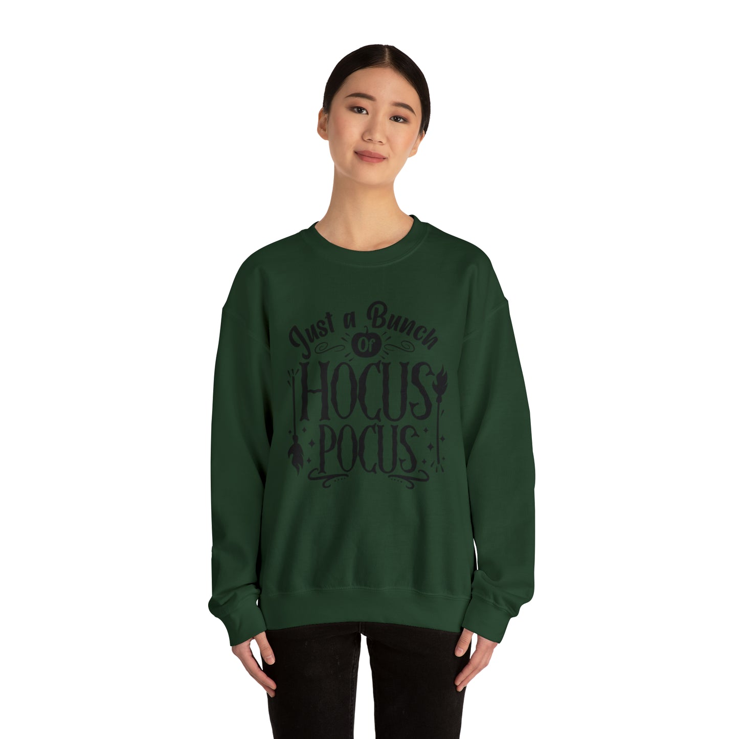 Just A Bunch Of Hocus Pocus Unisex Heavy Blend Crewneck Sweatshirt
