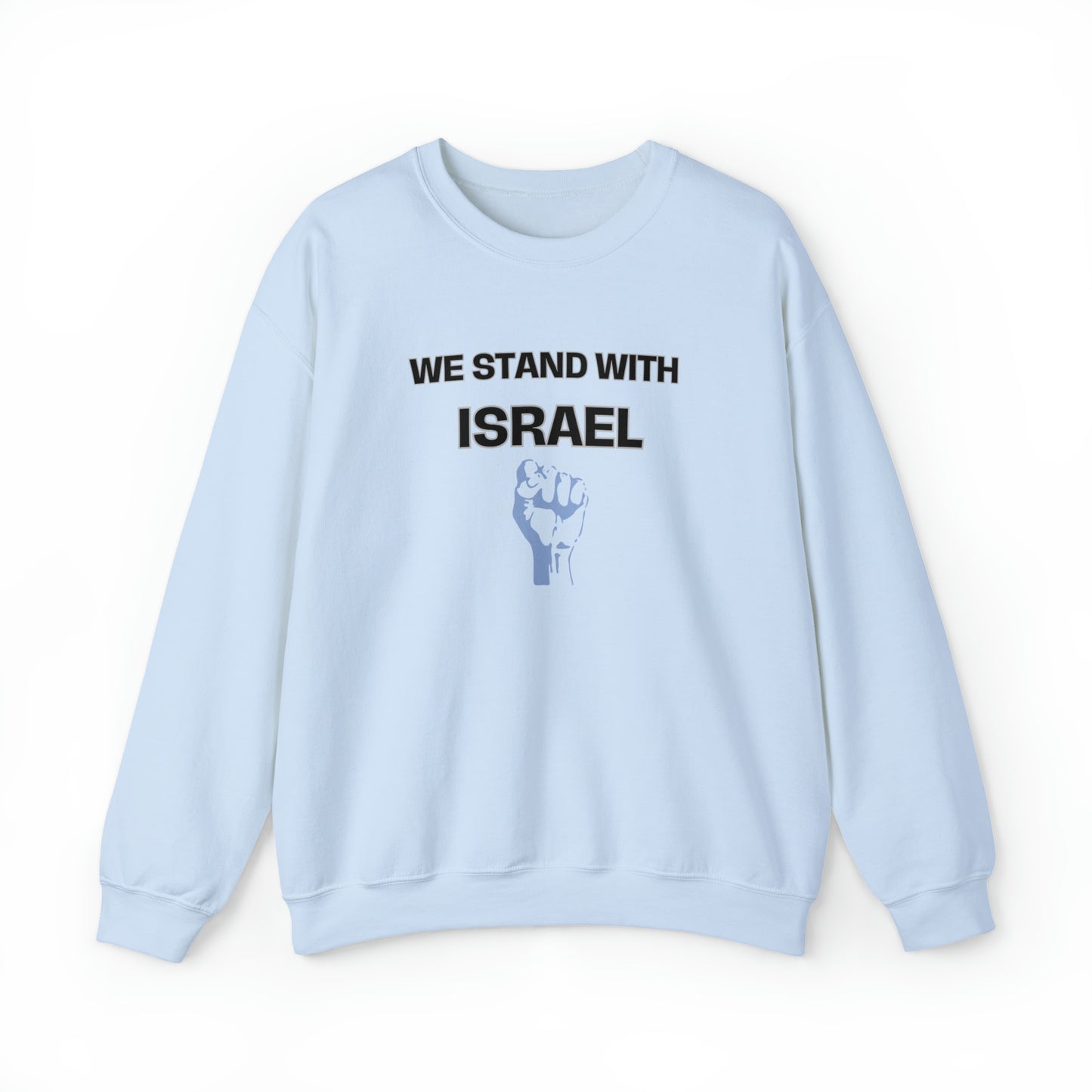 We Stand For Israel Unisex Heavy Blend™ Crewneck Sweatshirt
