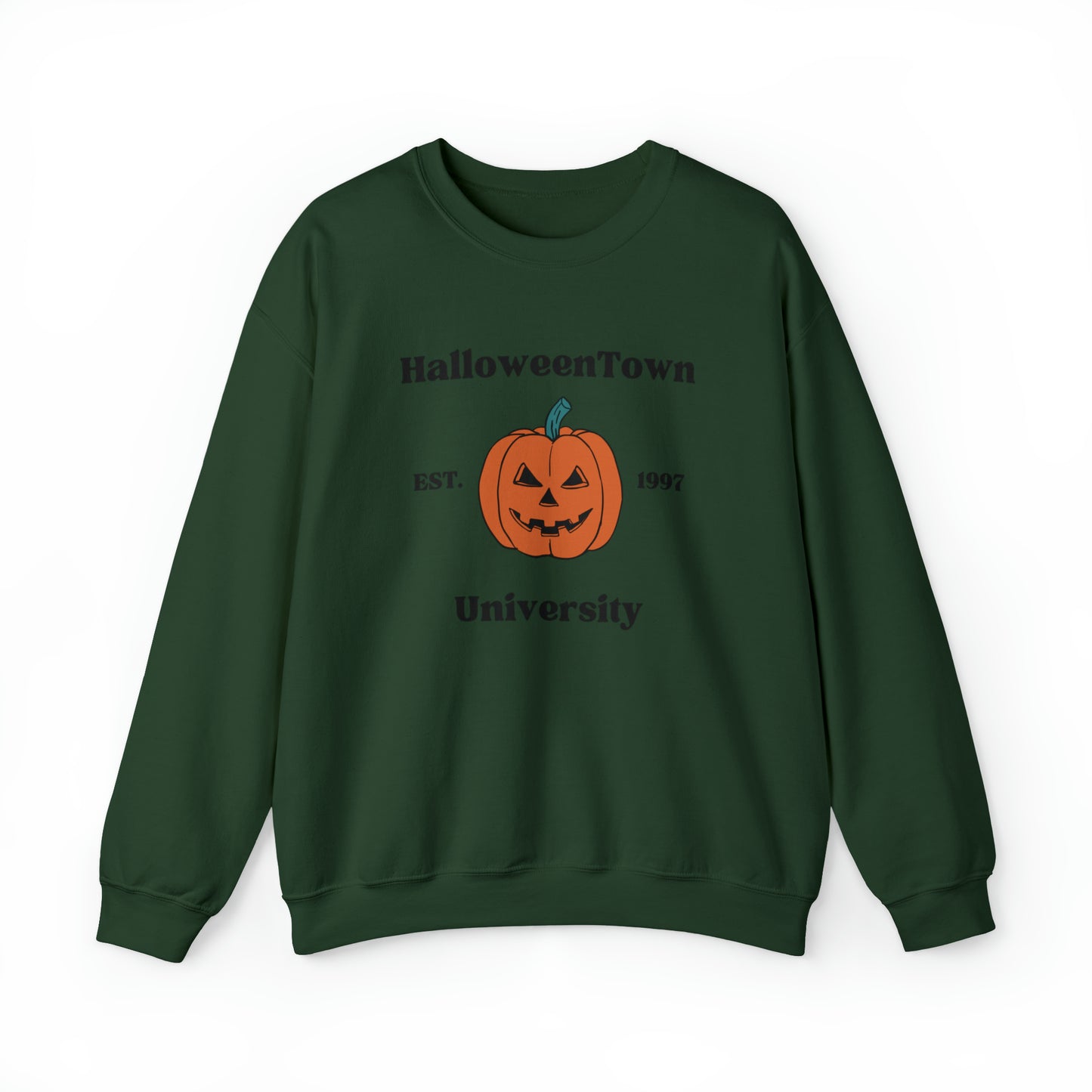 Halloween Town Pumpkin Crewneck Sweatshirt
