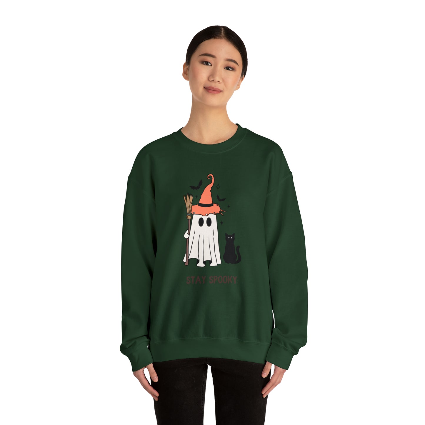 Stay Spooky Unisex Heavy Blend Crewneck Sweatshirt