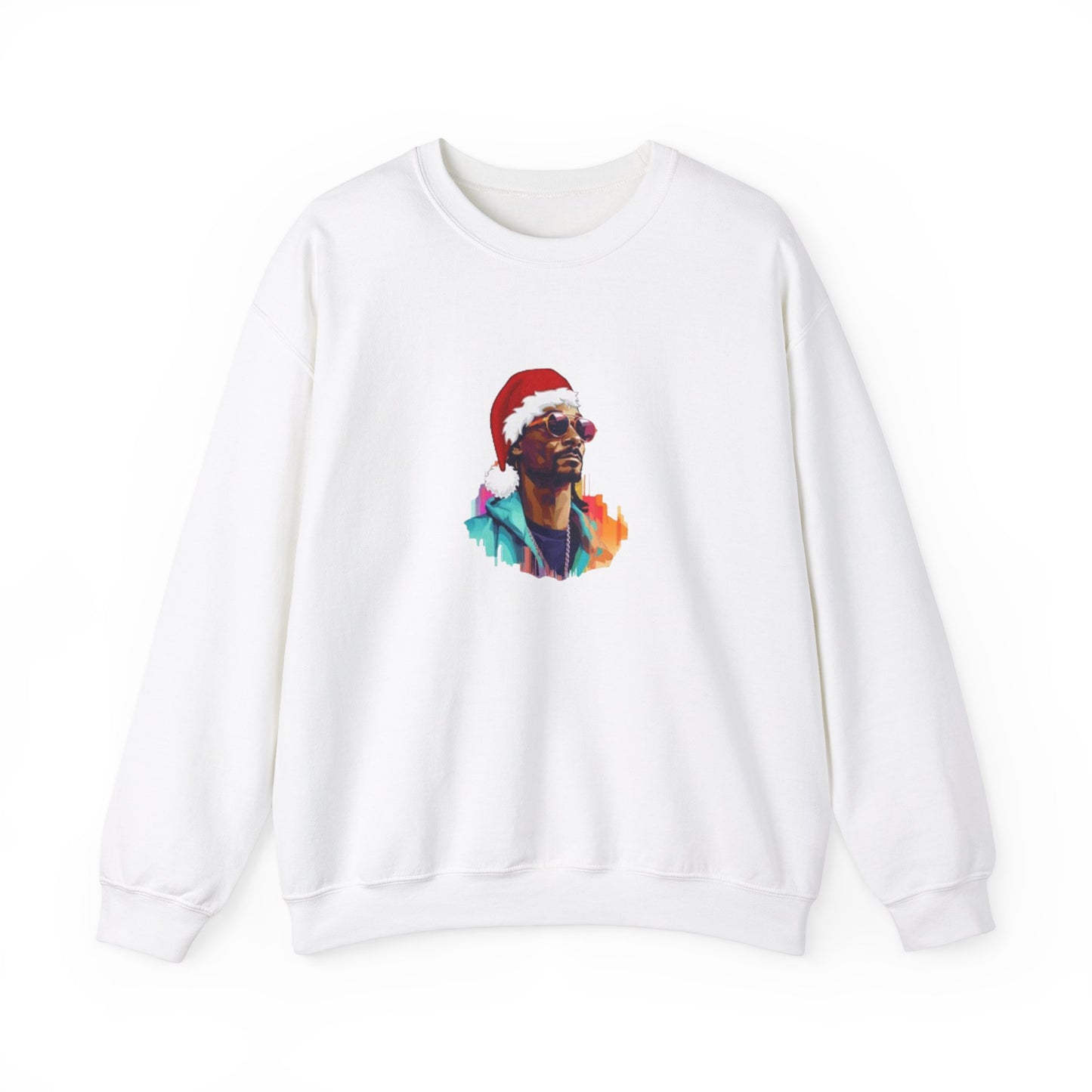 Snoop Dog Christmas Unisex Heavy Blend Crewneck Sweatshirt
