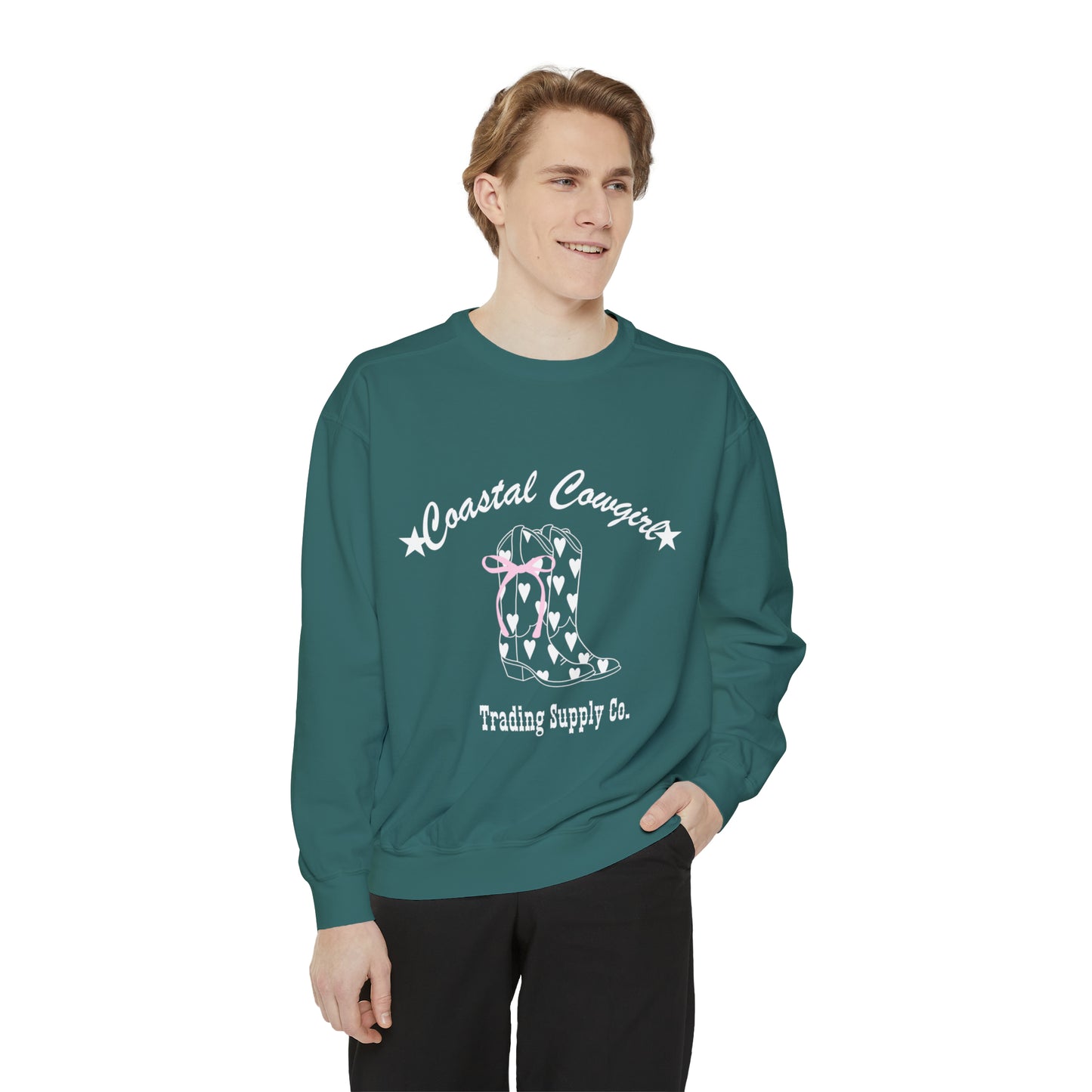 Coastal Cowgirl Comfort Colors Sweatshirt