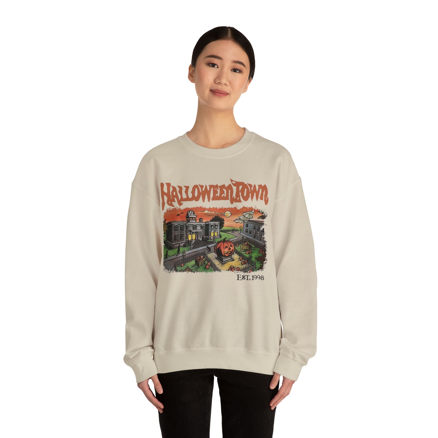 HalloweenTown Unisex Heavy Blend Crewneck Sweatshirt