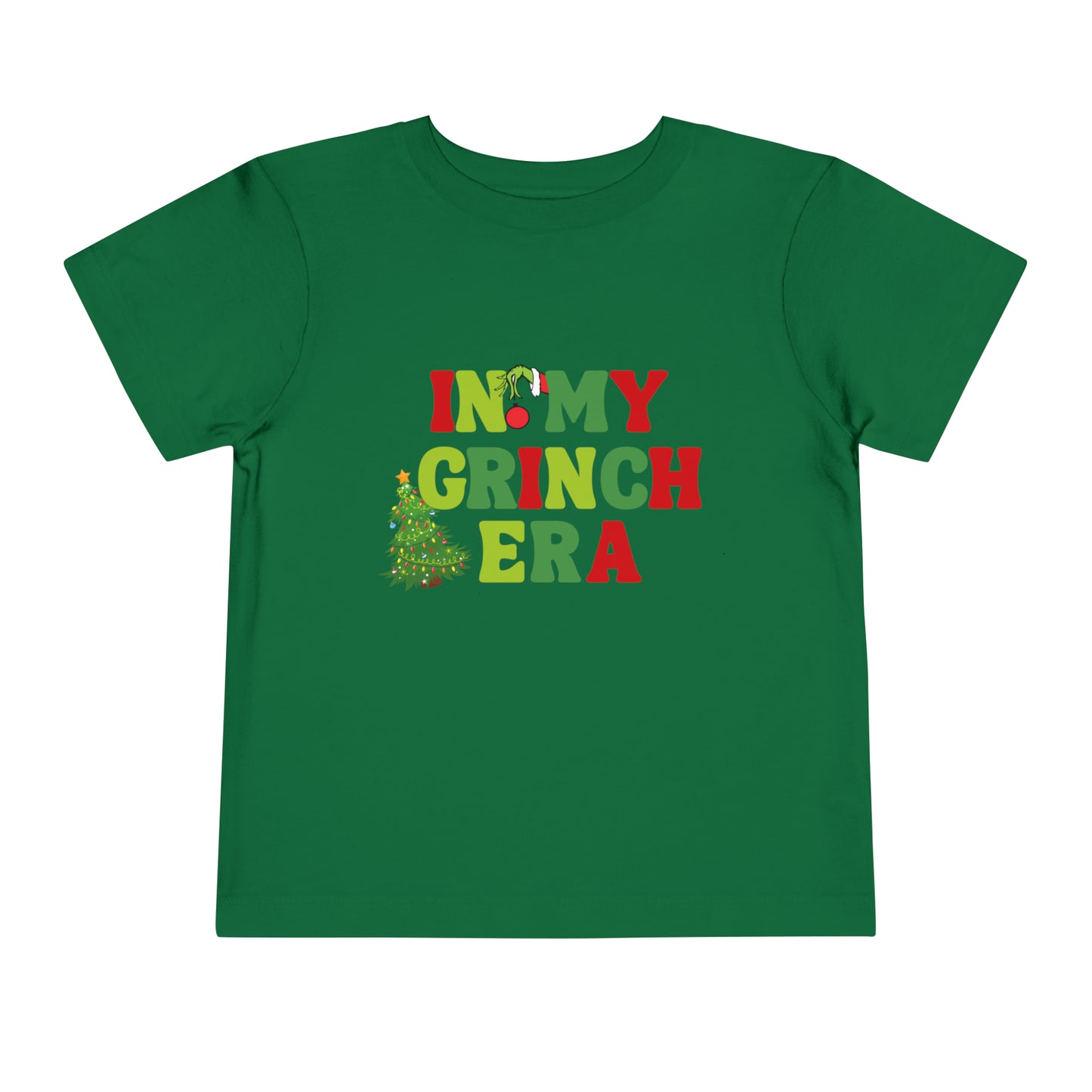 In My Grinch Era Toddler Short Sleeve Tee