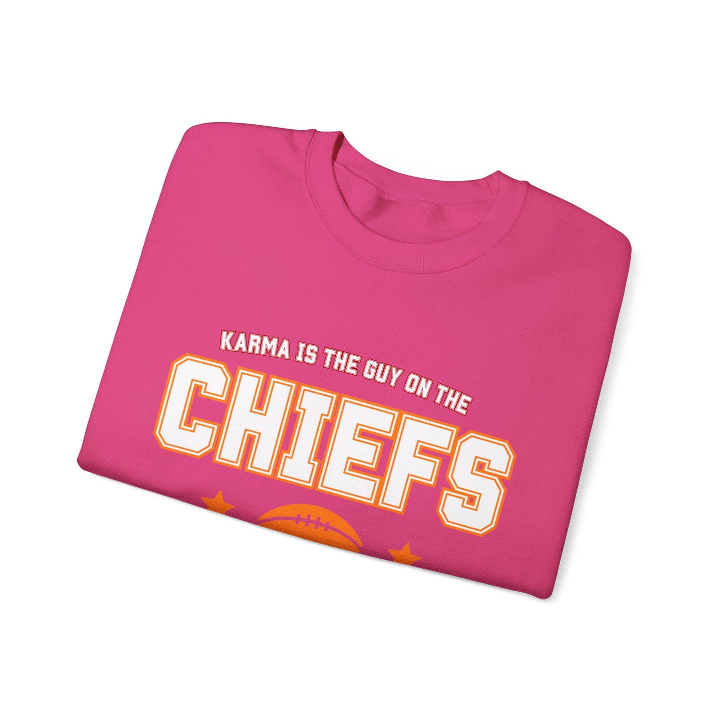 Karma Is The Guy On The Chiefs Unisex Crewneck