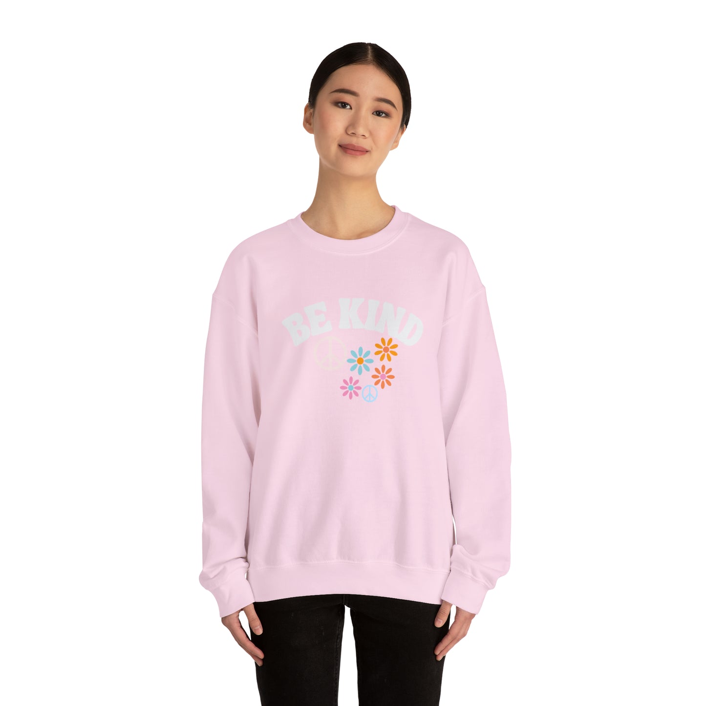 Be Kind Unisex Heavy Blend Crewneck Sweatshirt