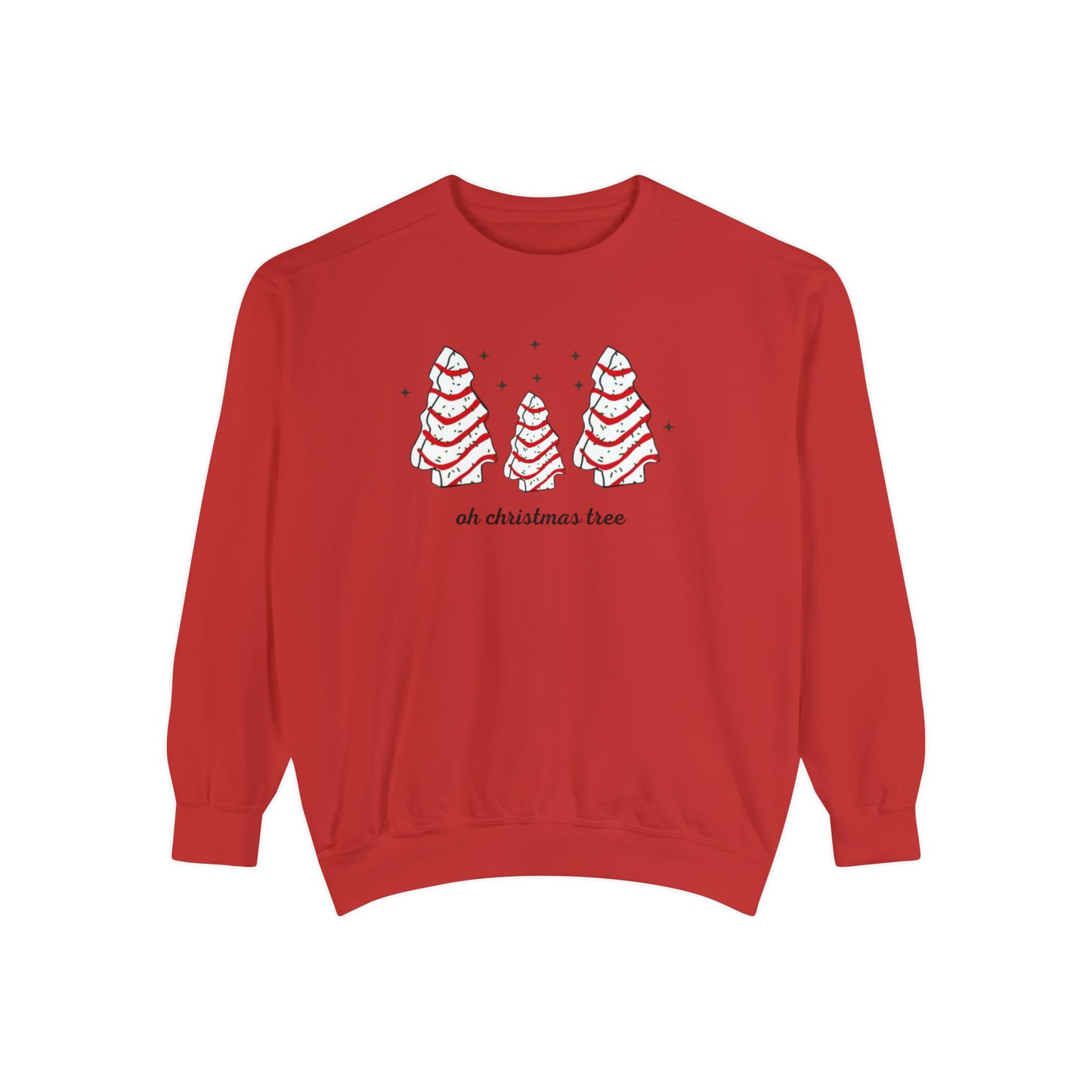 Oh Christmas Tree Unisex Garment-Dyed Sweatshirt