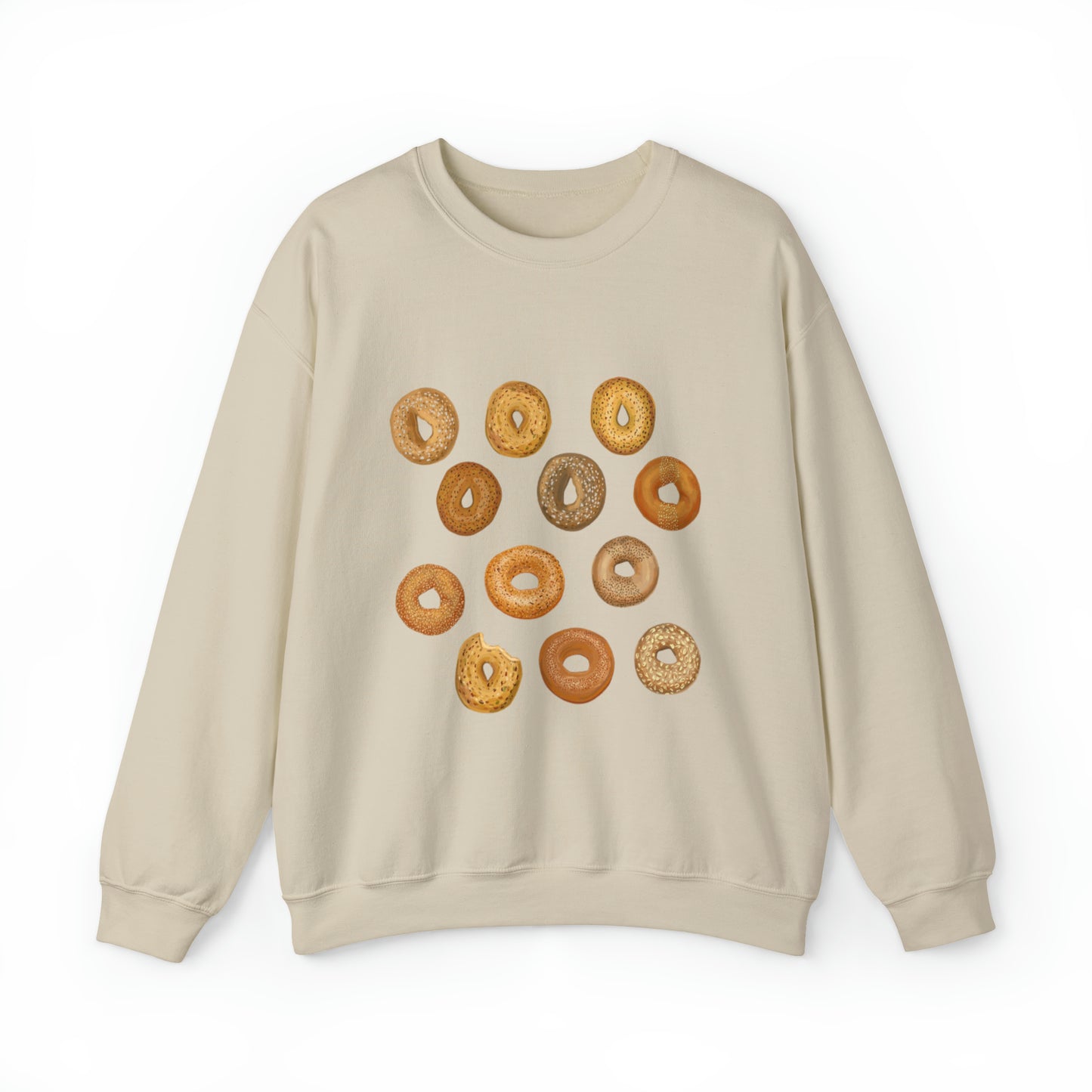 Bagels Unisex Heavy Blend Crewneck Sweatshirt
