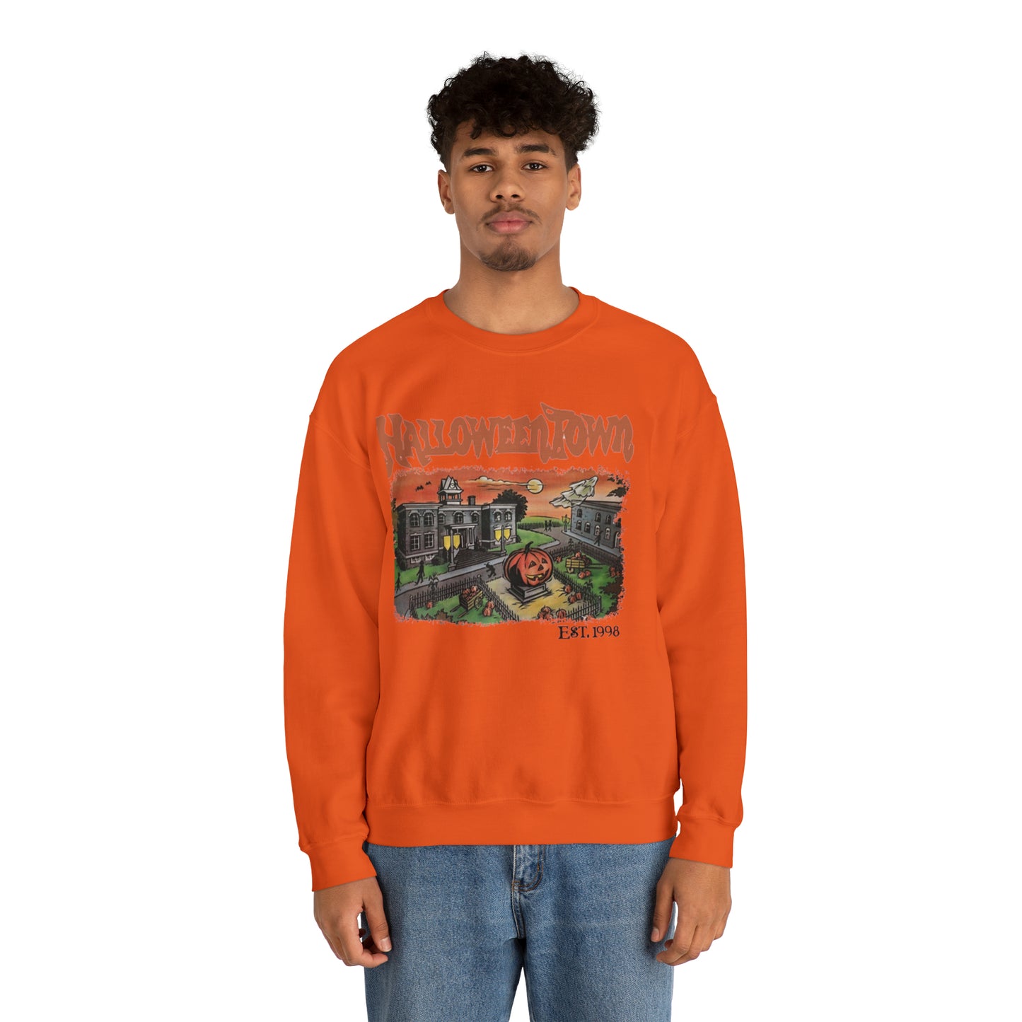 HalloweenTown Unisex Heavy Blend Crewneck Sweatshirt