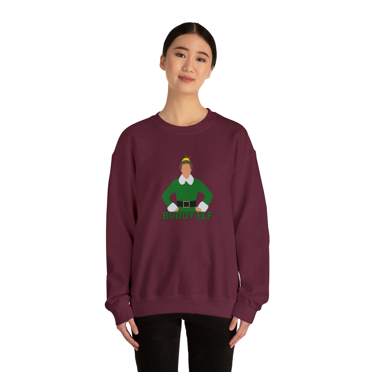 Buddy Elf Unisex Heavy Blend Crewneck Sweatshirt
