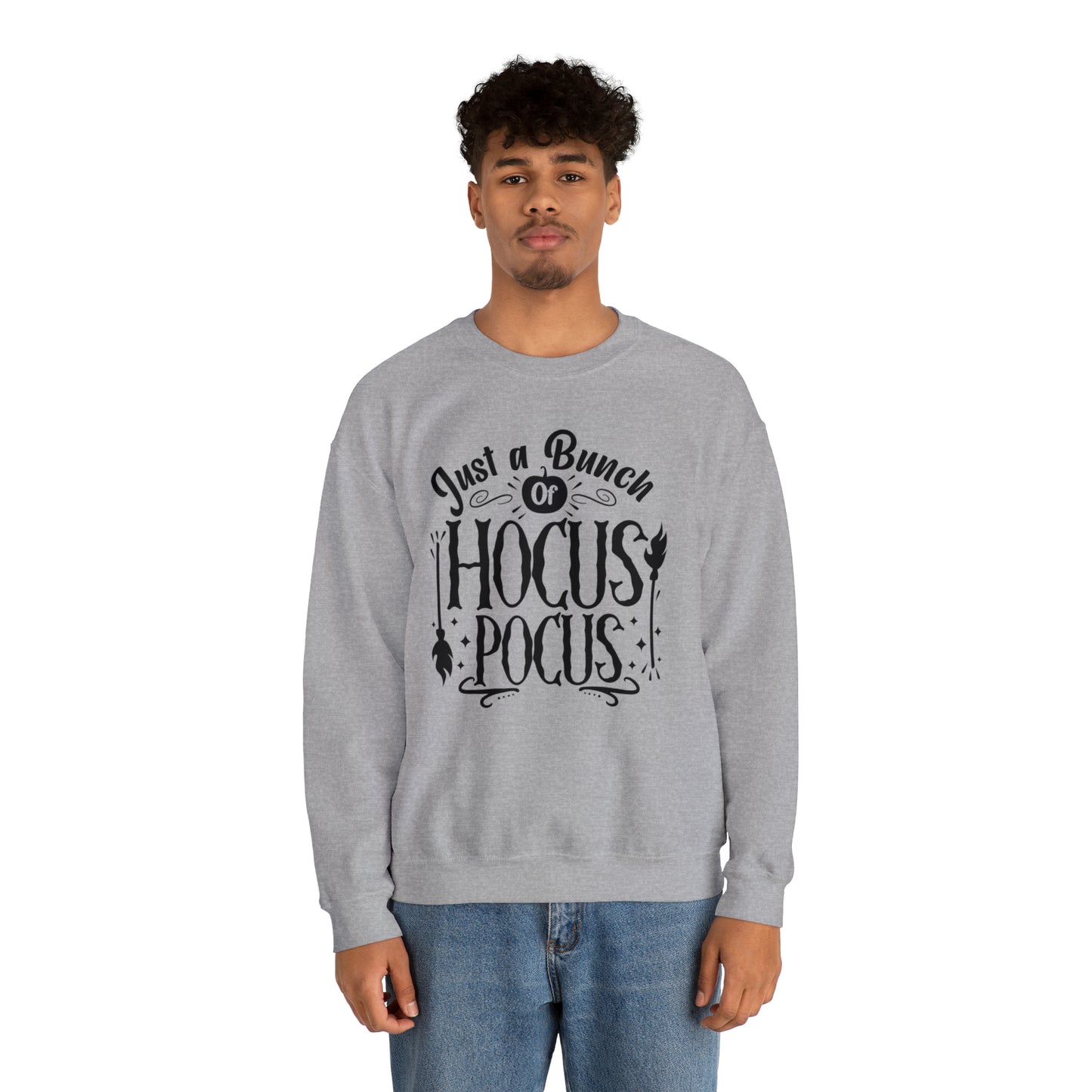 Just A Bunch Of Hocus Pocus Unisex Heavy Blend Crewneck Sweatshirt