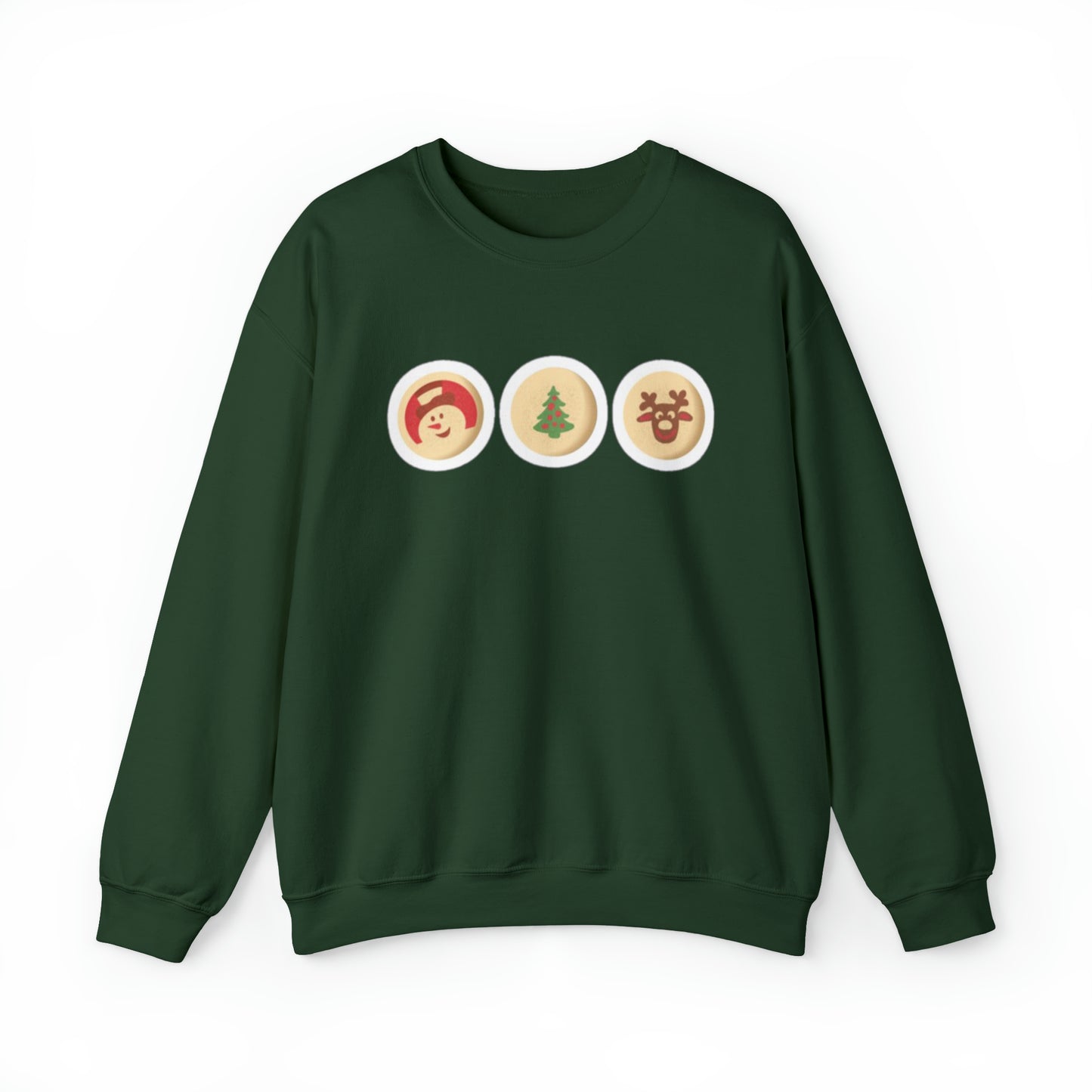 Christmas Sugar Cookie Unisex Heavy Blend Crewneck Sweatshirt