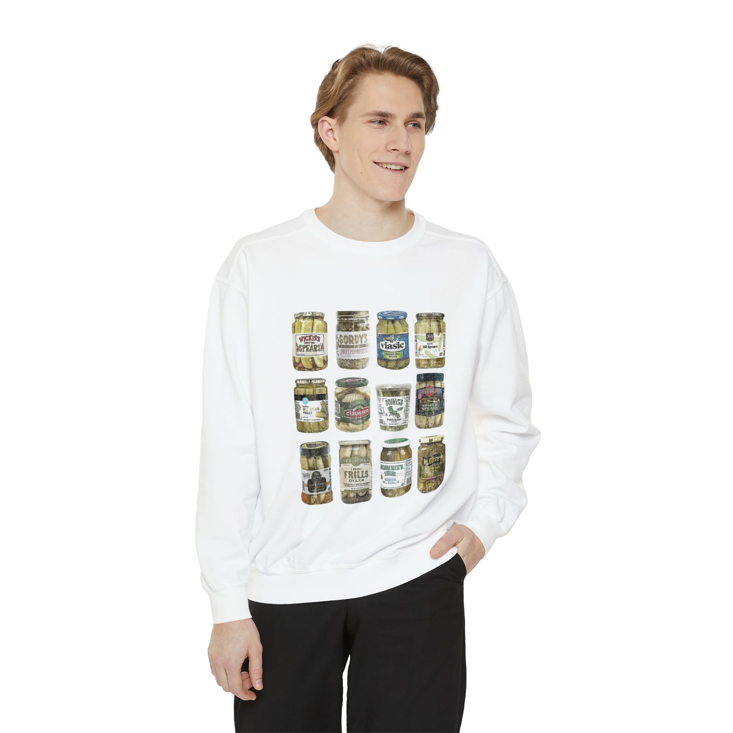 Pickle Jars Unisex Garment-Dyed Sweatshirt