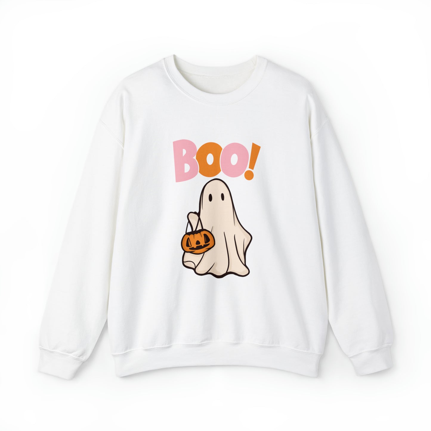 Boo Unisex Heavy Blend Crewneck Sweatshirt