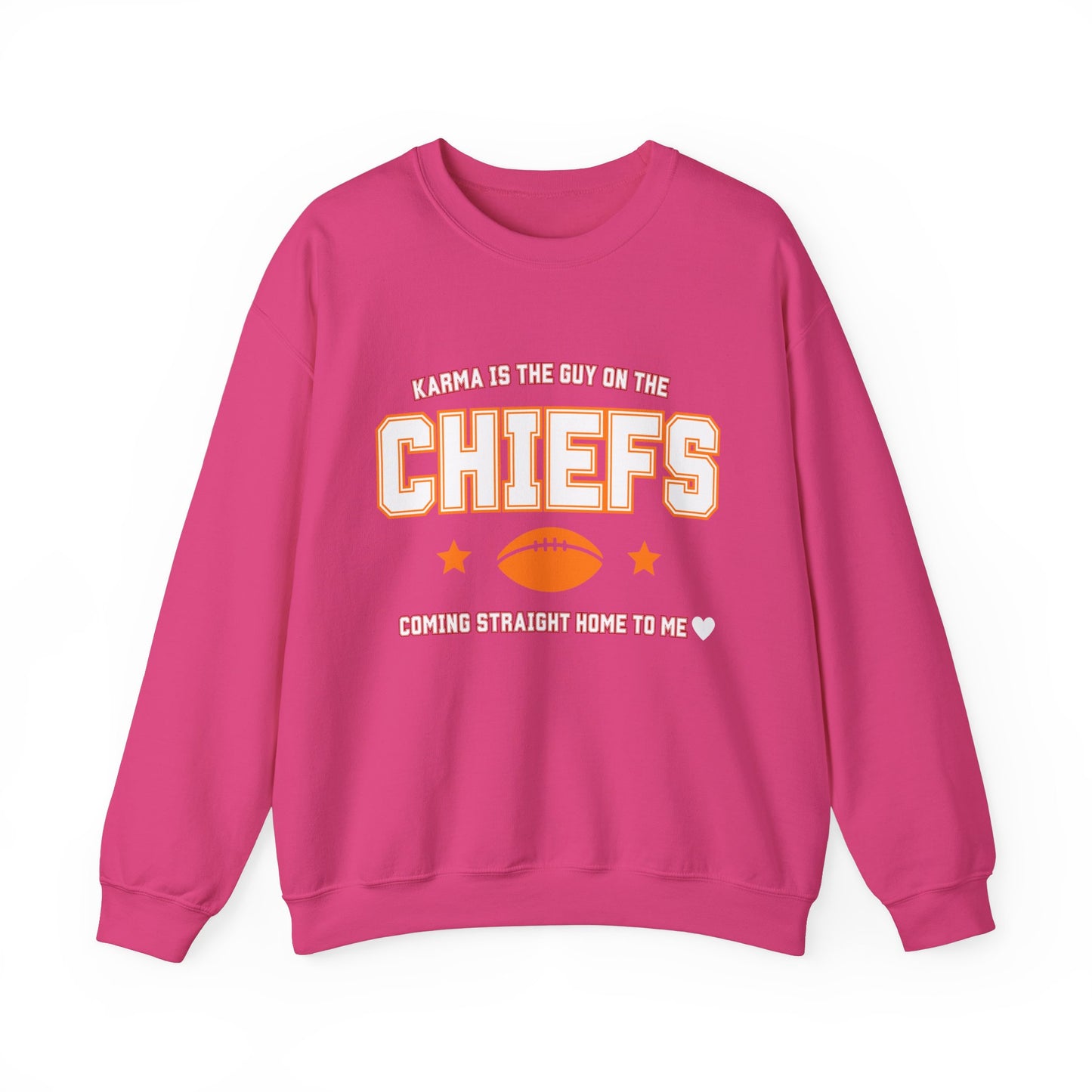 Karma Is The Guy On The Chiefs Unisex Crewneck