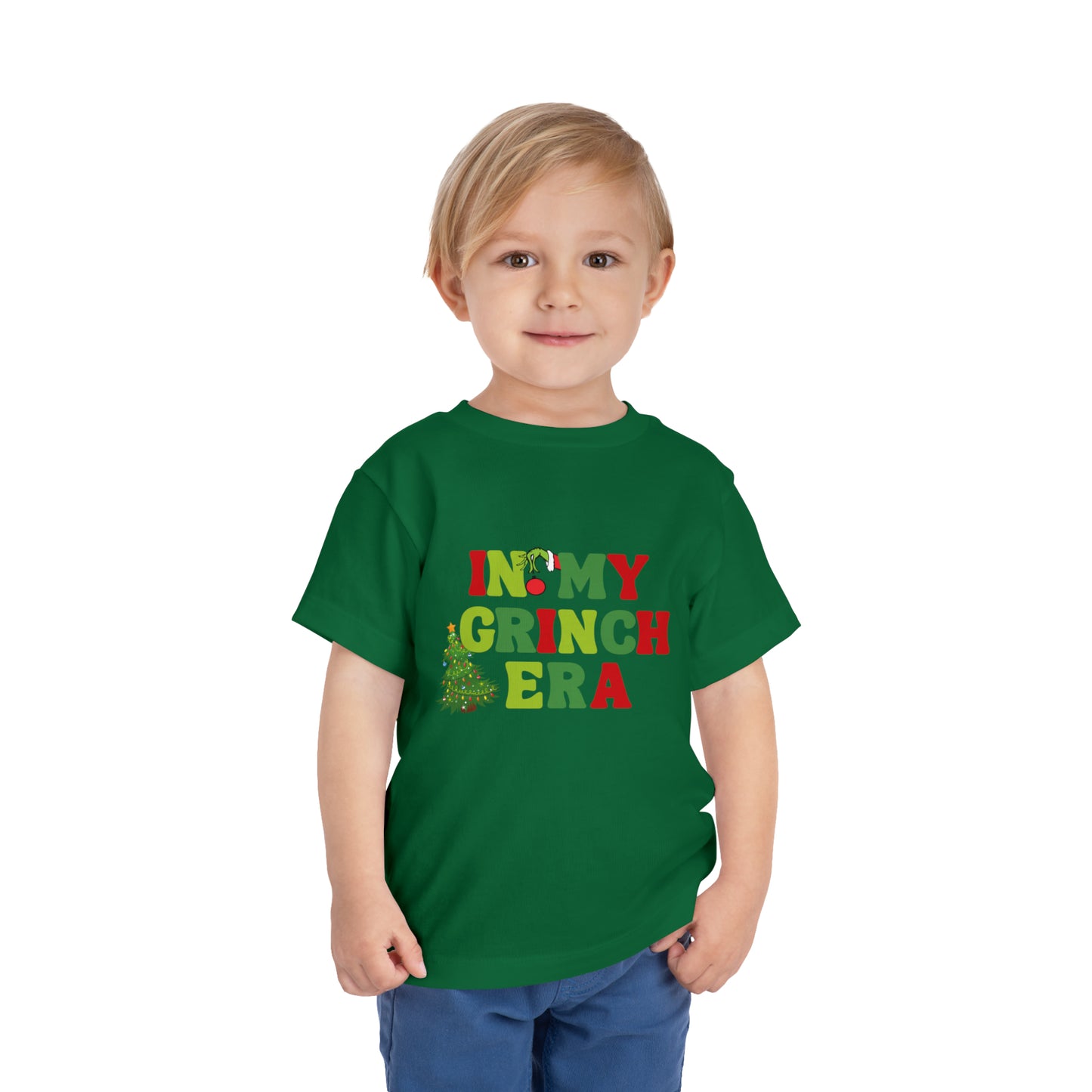 In My Grinch Era Toddler Short Sleeve Tee