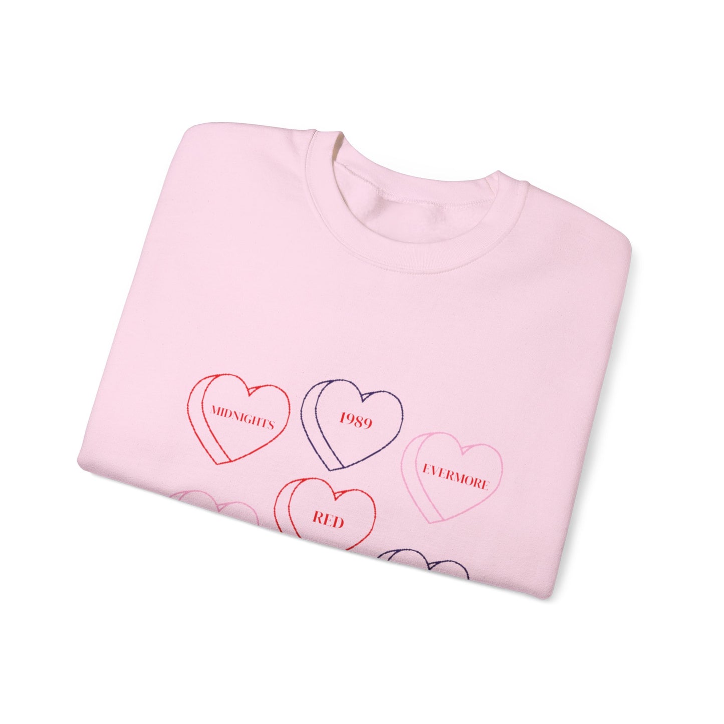 Taylor Eras Heart Crewneck Sweatshirt