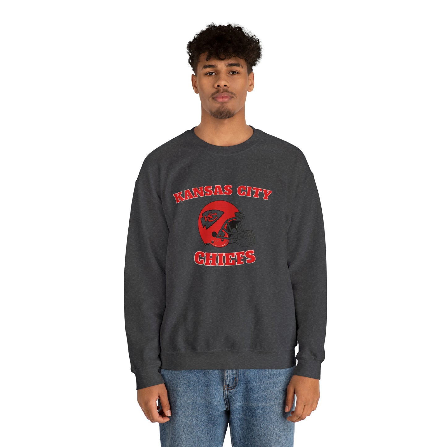 Kansas City Chiefs Unisex Heavy Blend Crewneck Sweatshirt