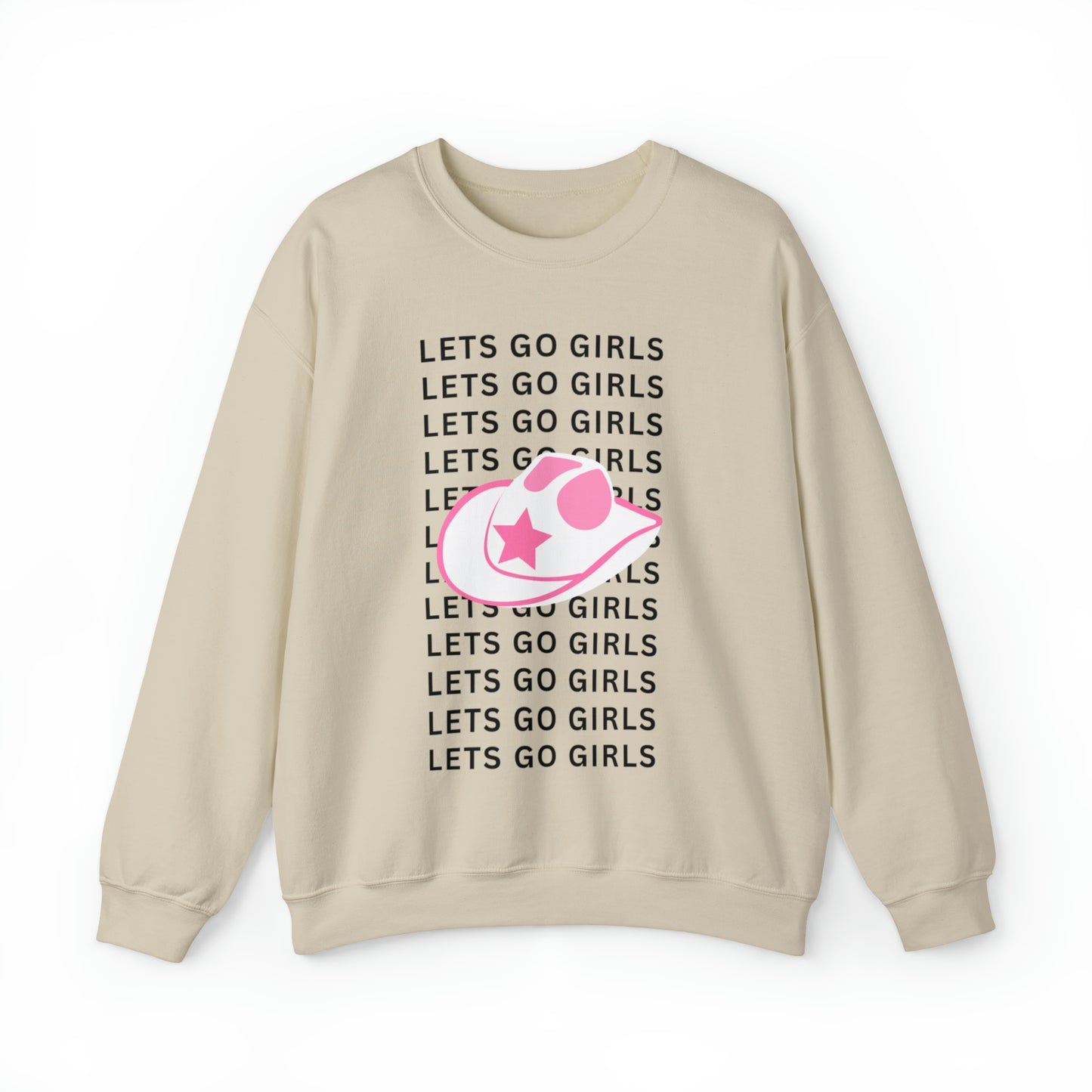 Lets Go Girls Logo Unisex Heavy Blend Crewneck Sweatshirt