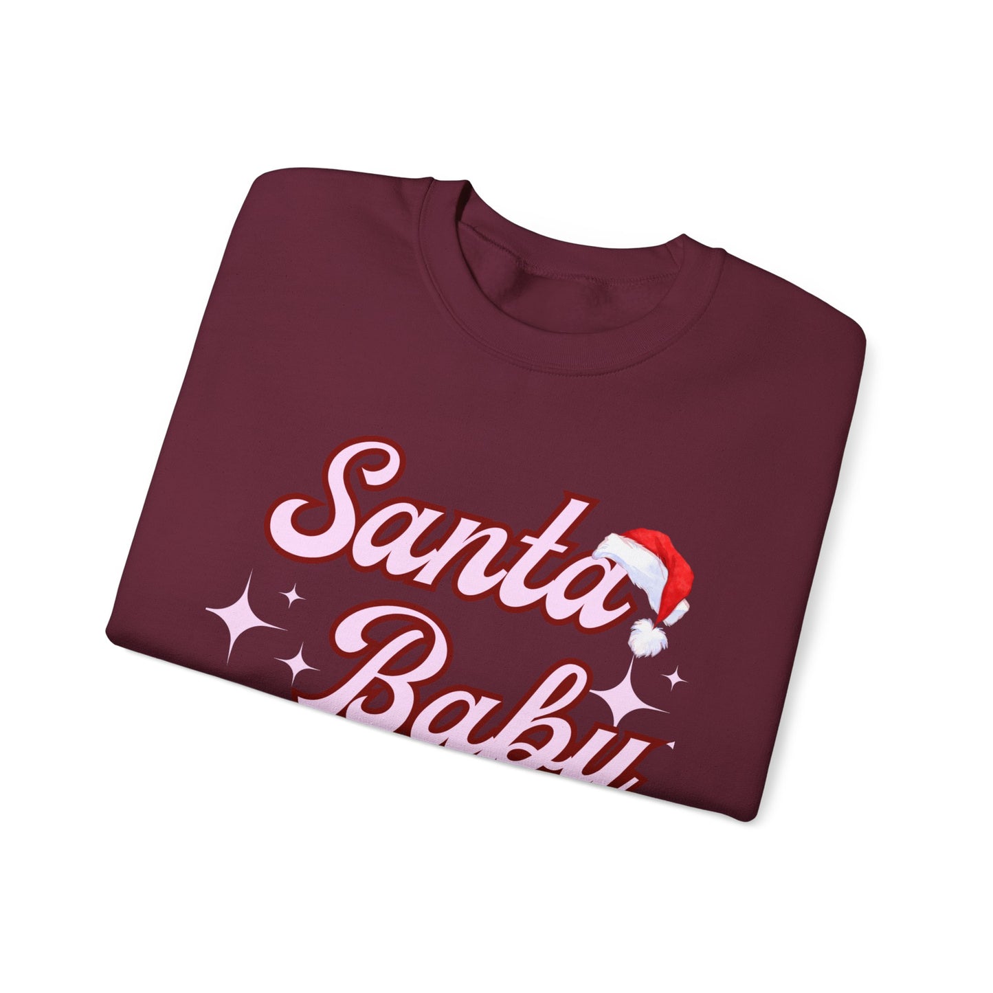 Santa Baby Unisex Heavy Blend Crewneck Sweatshirt
