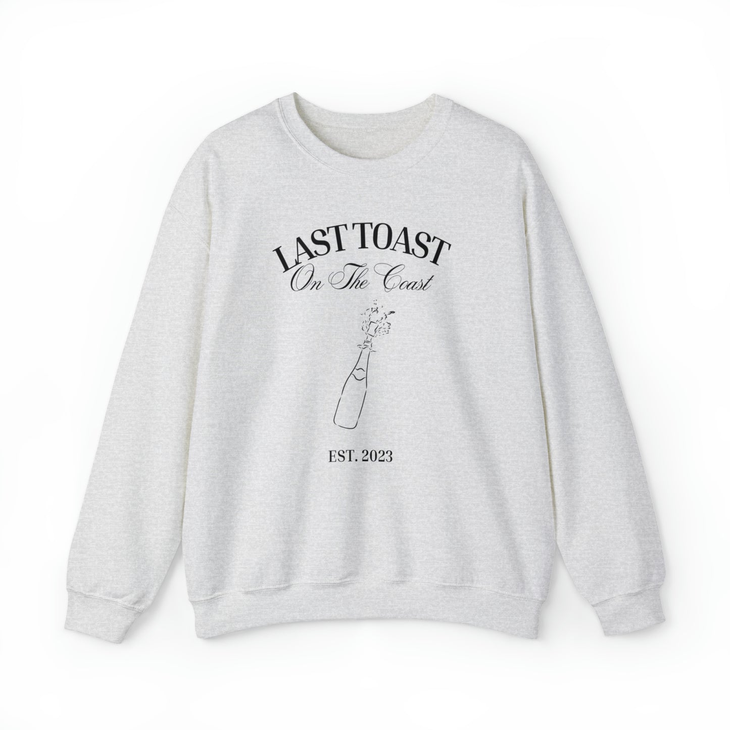 Last Toast On The Coast Unisex Heavy Blend Crewneck Sweatshirt