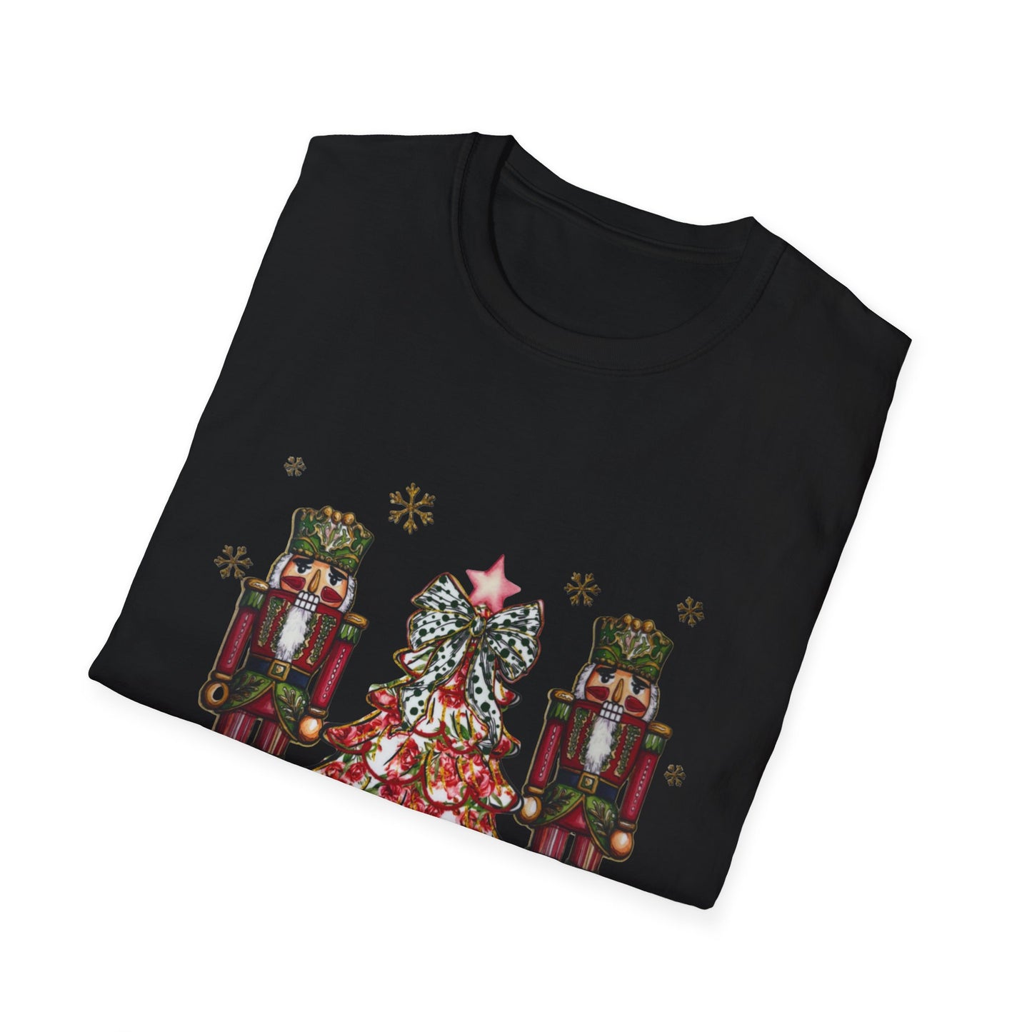 Nutcracker Christmas T-Shirt, Holiday Tee, Festive Shirt, Unisex Gift, Winter Apparel, Christmas Celebration