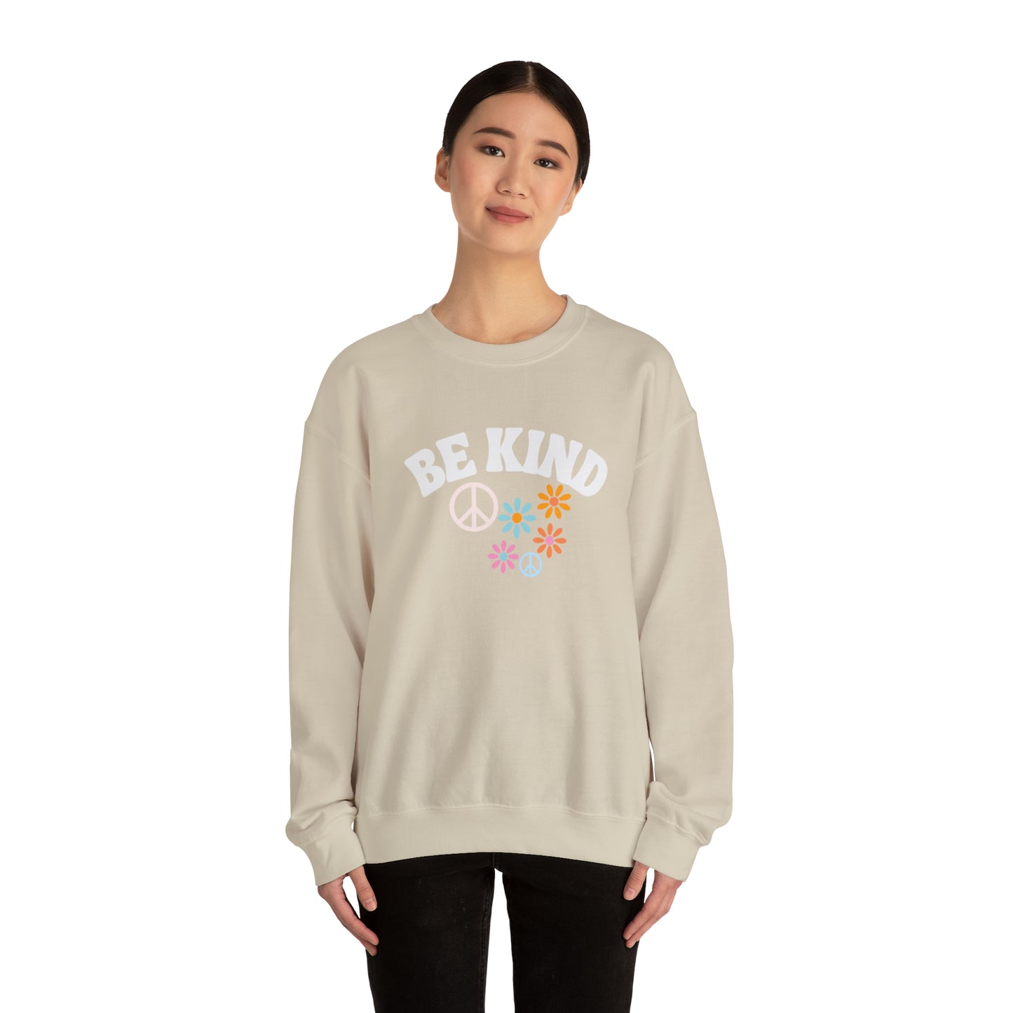 Be Kind Unisex Heavy Blend Crewneck Sweatshirt