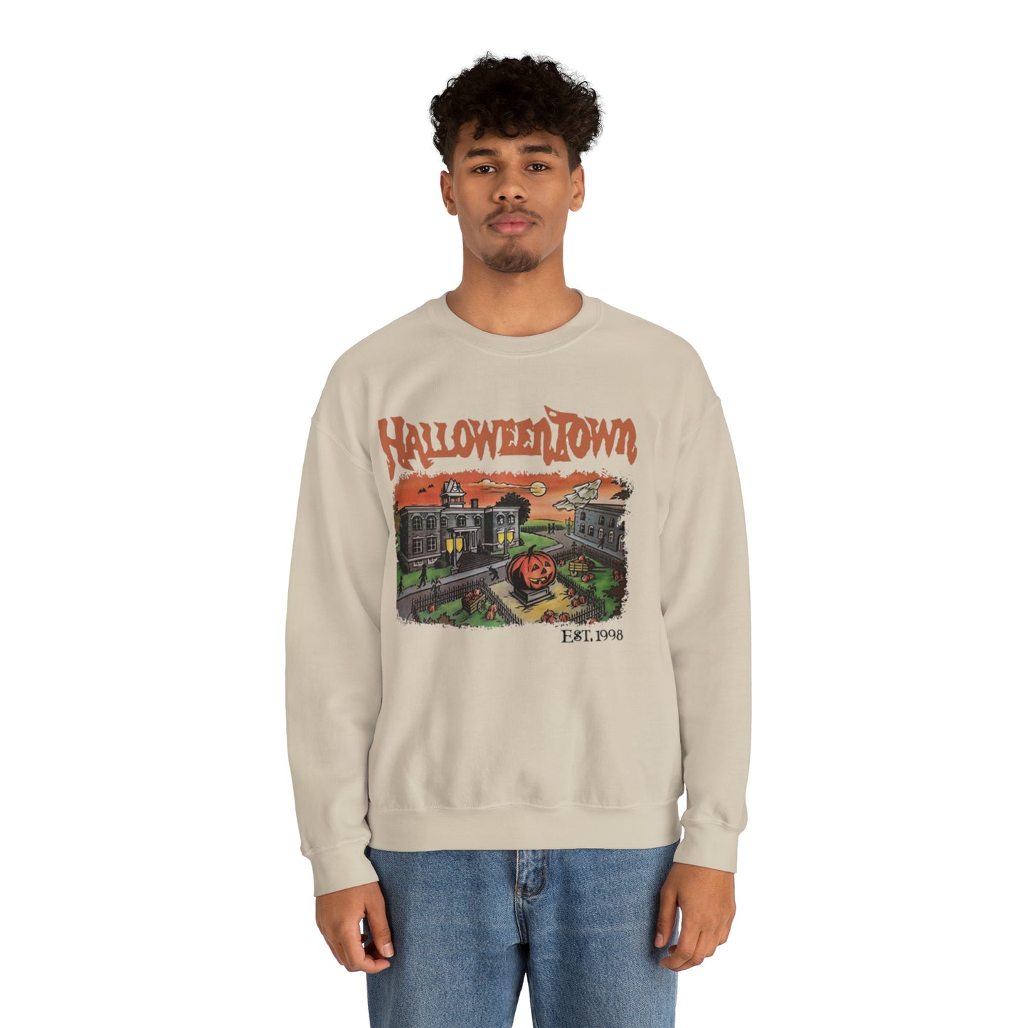HalloweenTown Unisex Heavy Blend Crewneck Sweatshirt