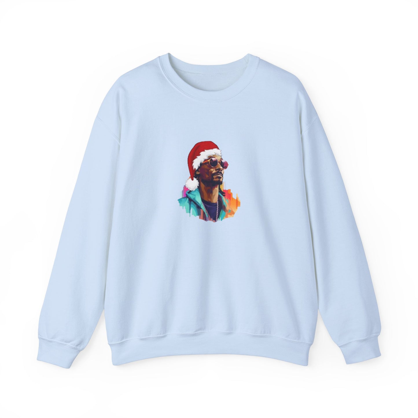 Snoop Dog Christmas Unisex Heavy Blend Crewneck Sweatshirt