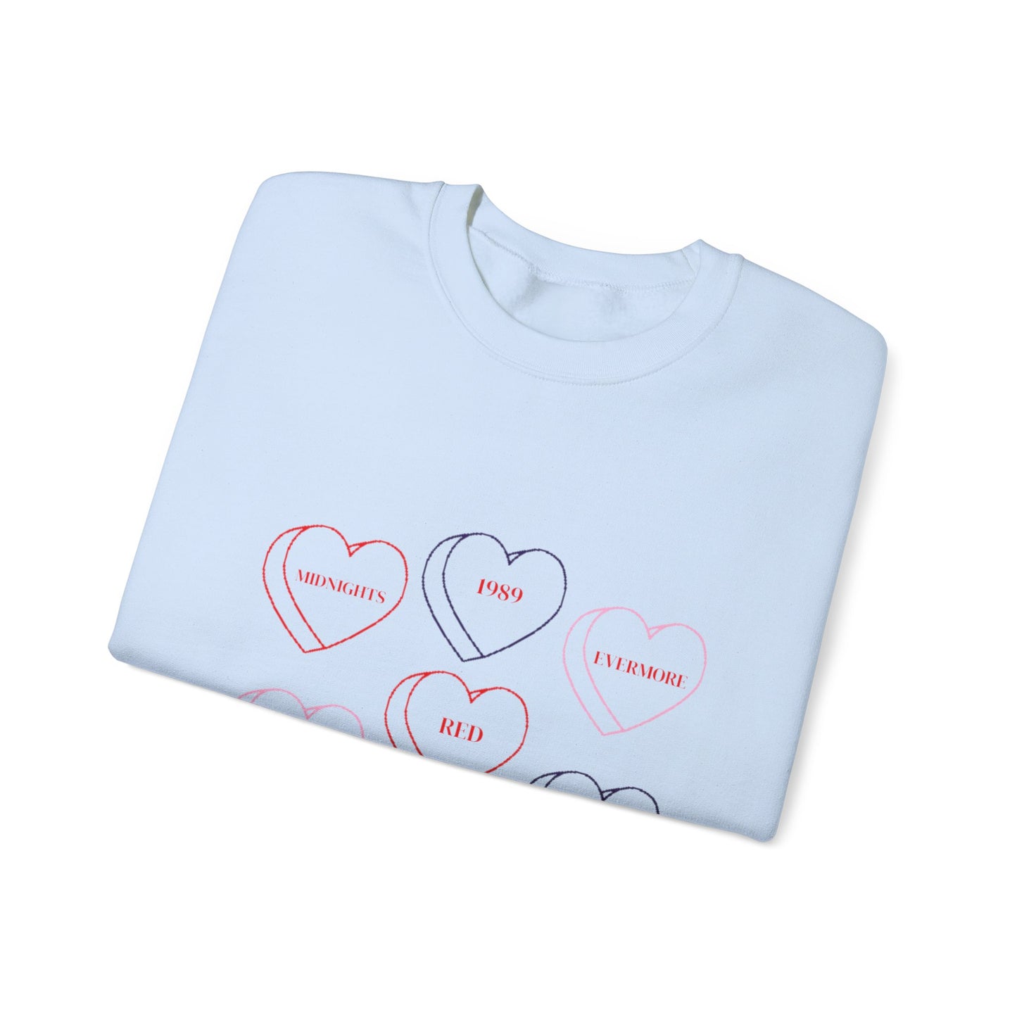 Taylor Eras Heart Crewneck Sweatshirt