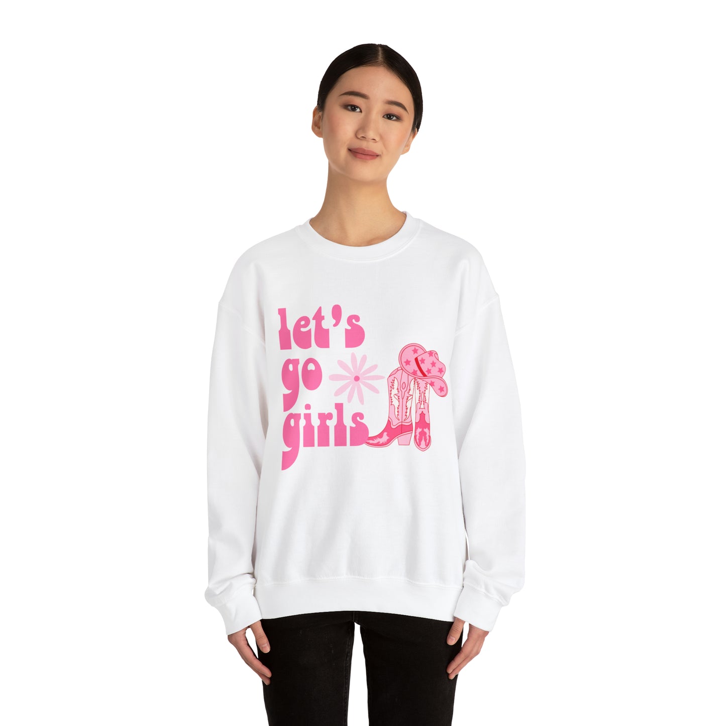 Lets Go Girls Unisex Heavy Blend™ Crewneck Sweatshirt