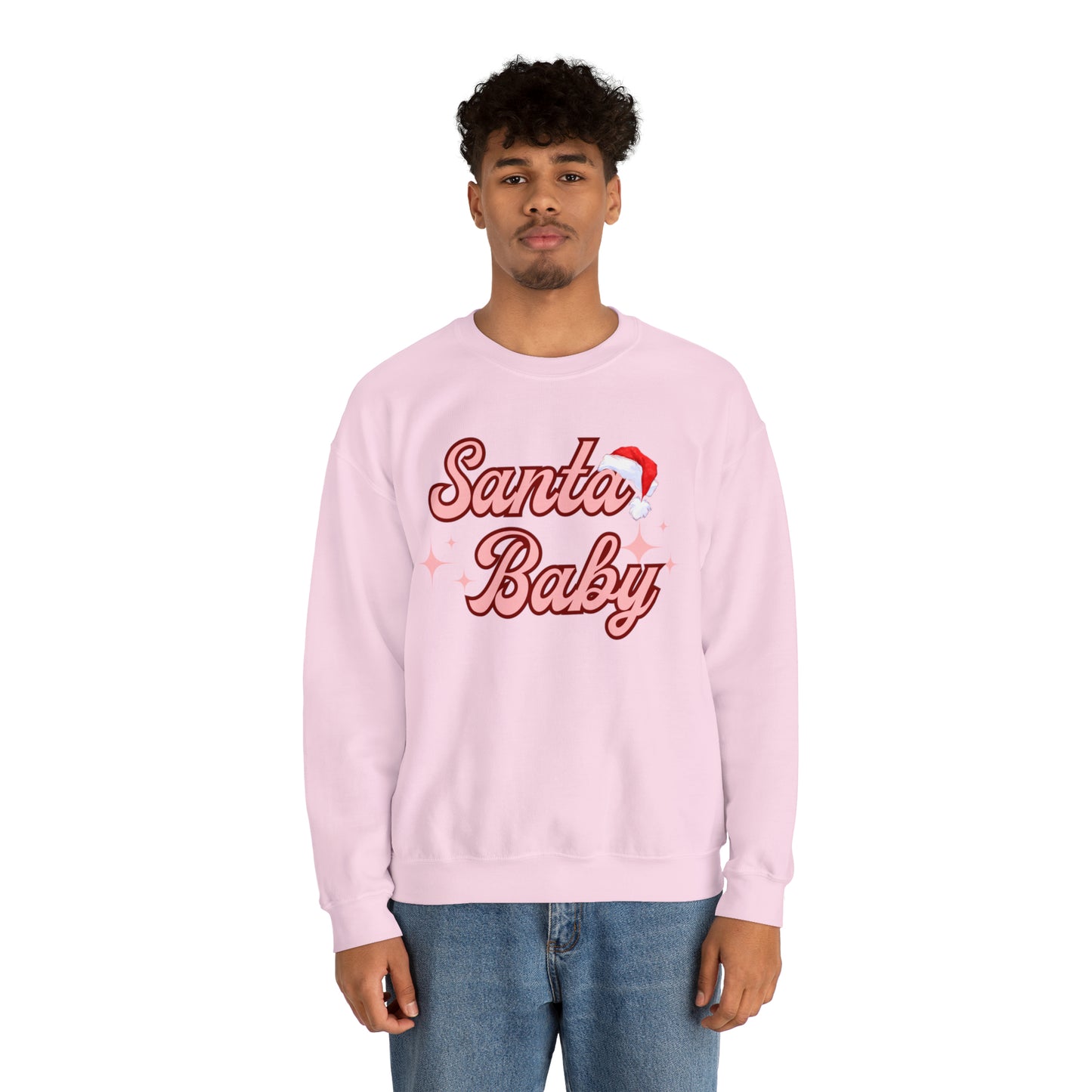 Santa Baby Unisex Heavy Blend Crewneck Sweatshirt