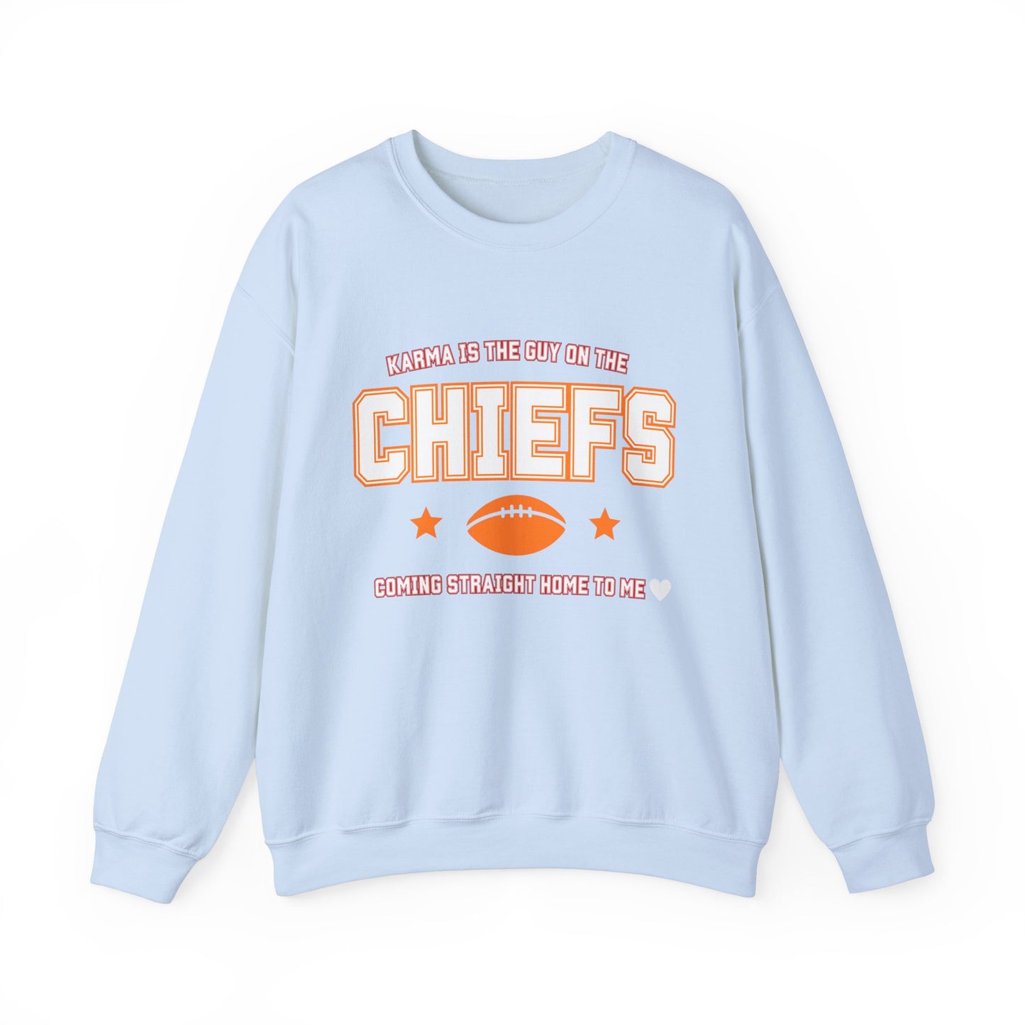 Karma Is The Guy On The Chiefs Unisex Crewneck