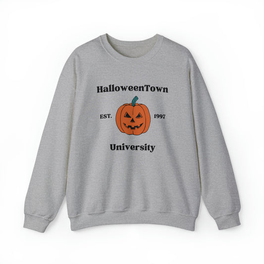 Halloween Town Pumpkin Crewneck Sweatshirt