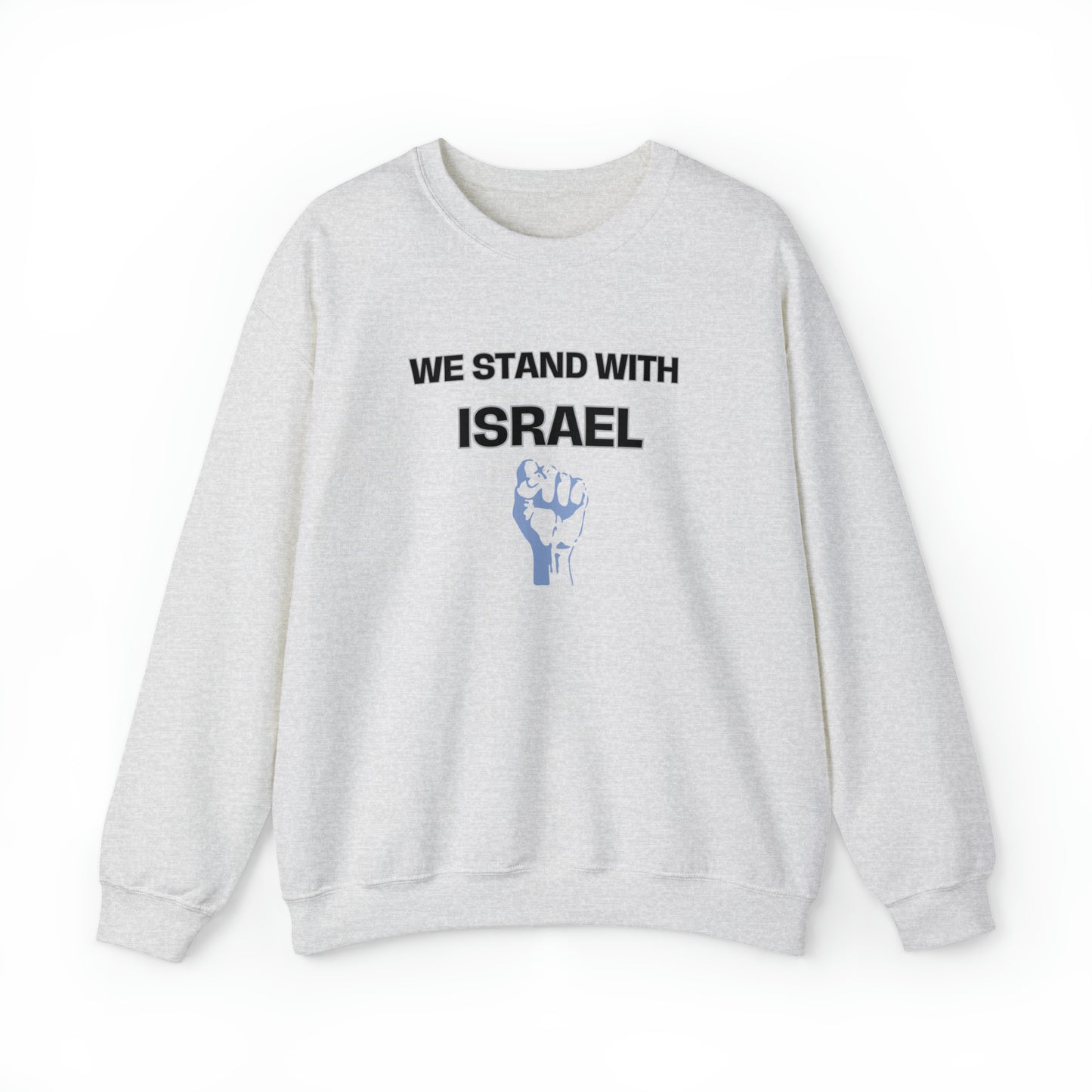 We Stand For Israel Unisex Heavy Blend™ Crewneck Sweatshirt