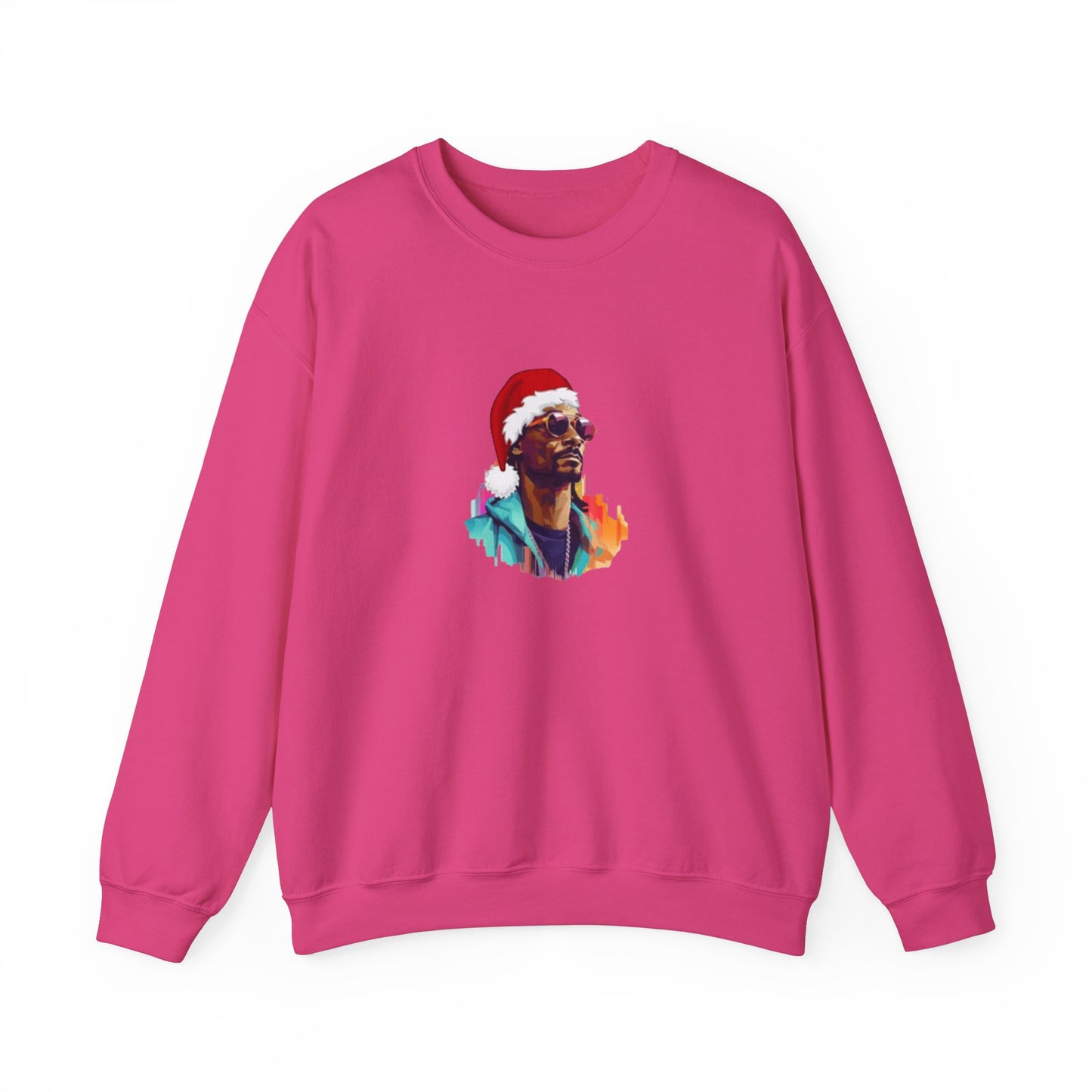 Snoop Dog Christmas Unisex Heavy Blend Crewneck Sweatshirt
