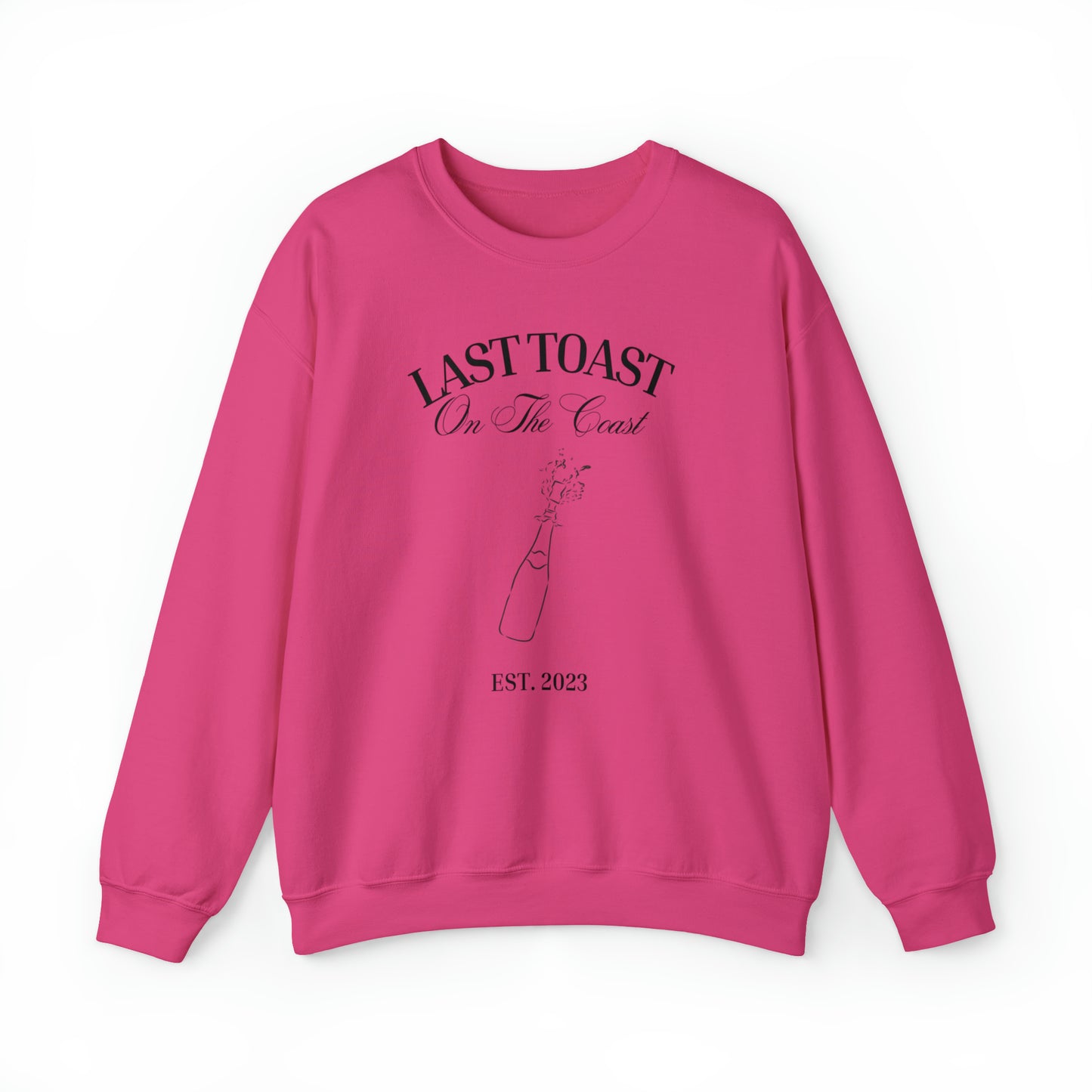 Last Toast On The Coast Unisex Heavy Blend Crewneck Sweatshirt