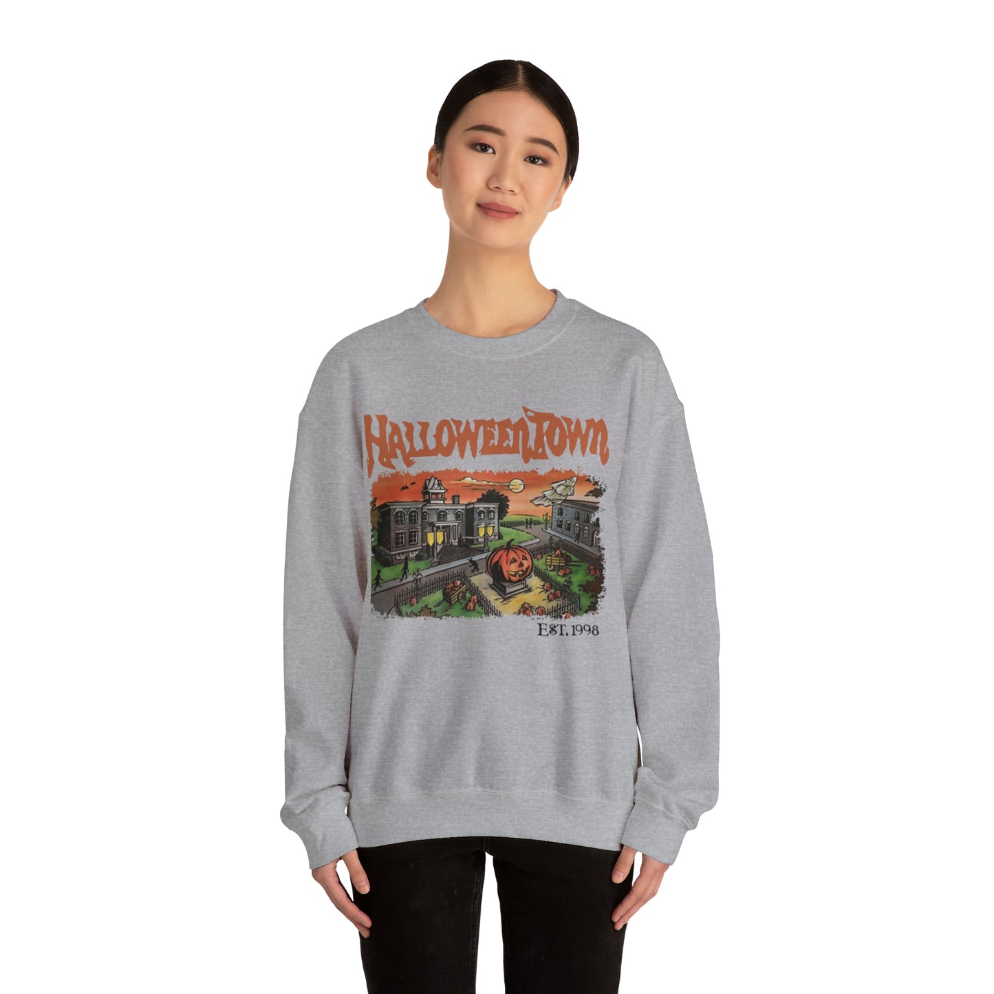 HalloweenTown Unisex Heavy Blend Crewneck Sweatshirt