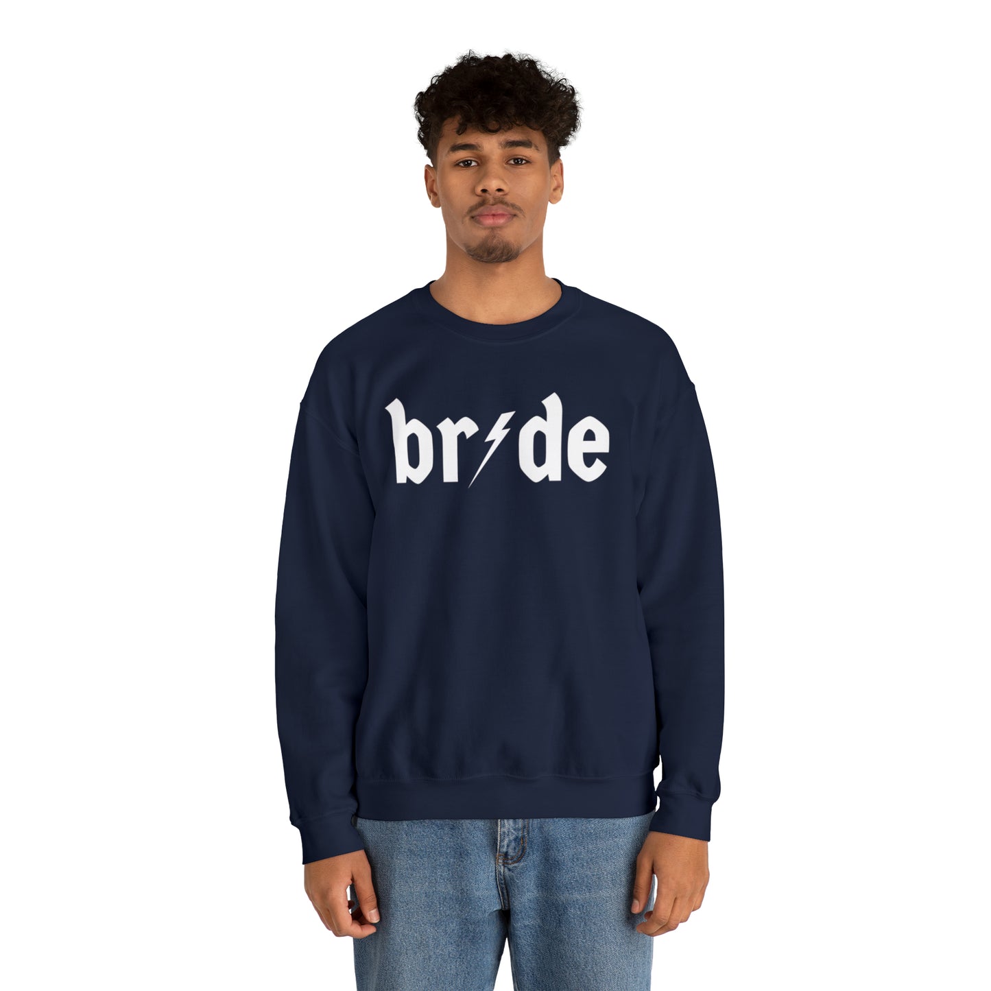 Grunge  Bride Unisex Heavy Blend Crewneck Sweatshirt